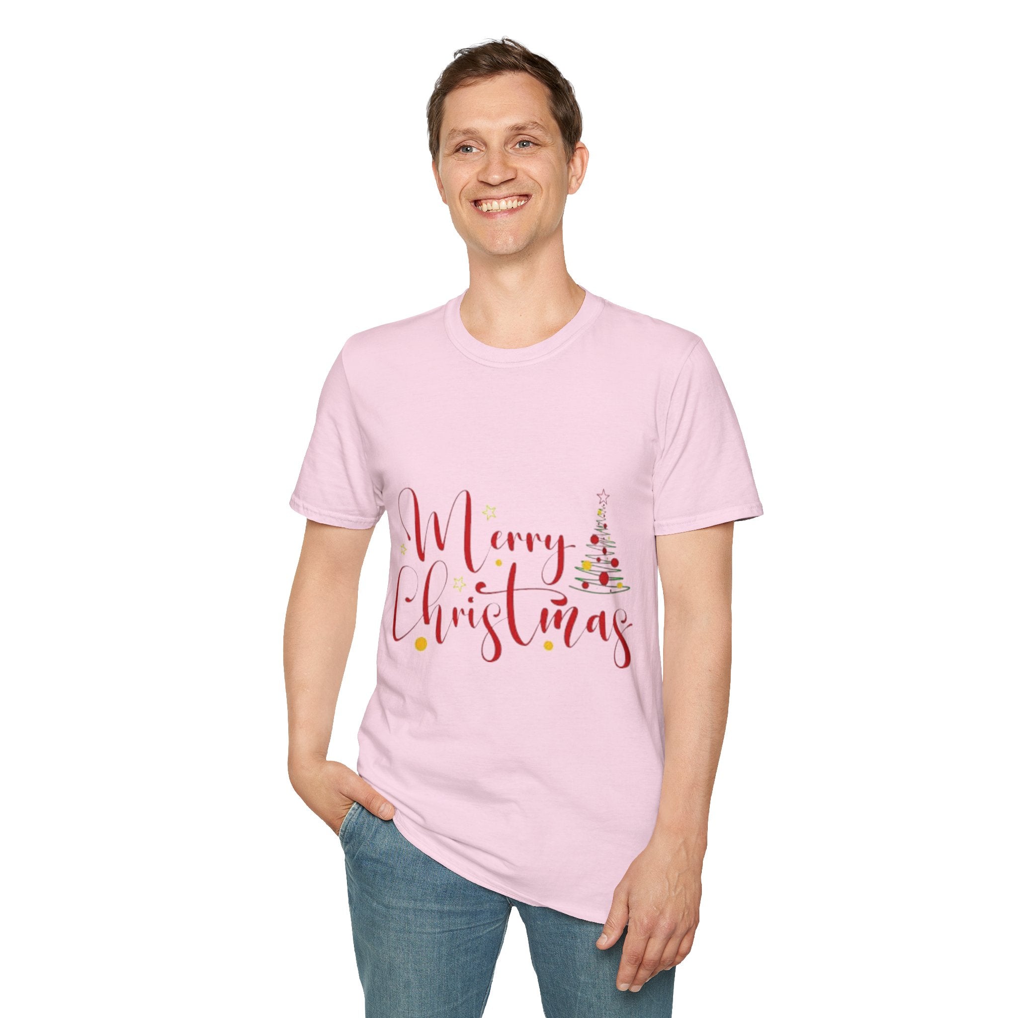 Merry Christmas Unisex Softstyle T-Shirt