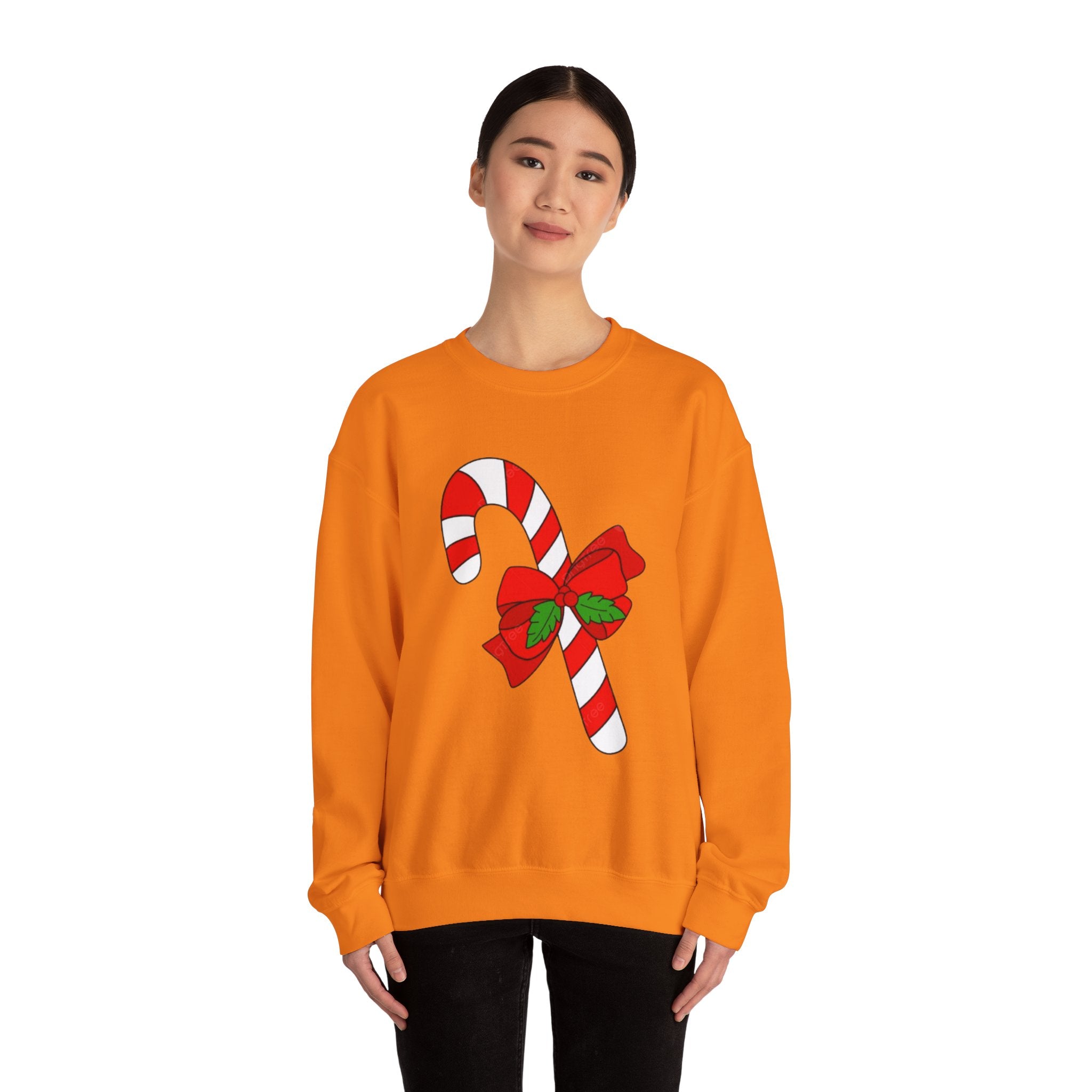 Candy Cane Holiday Unisex Heavy Blend™ Crewneck Sweatshirt
