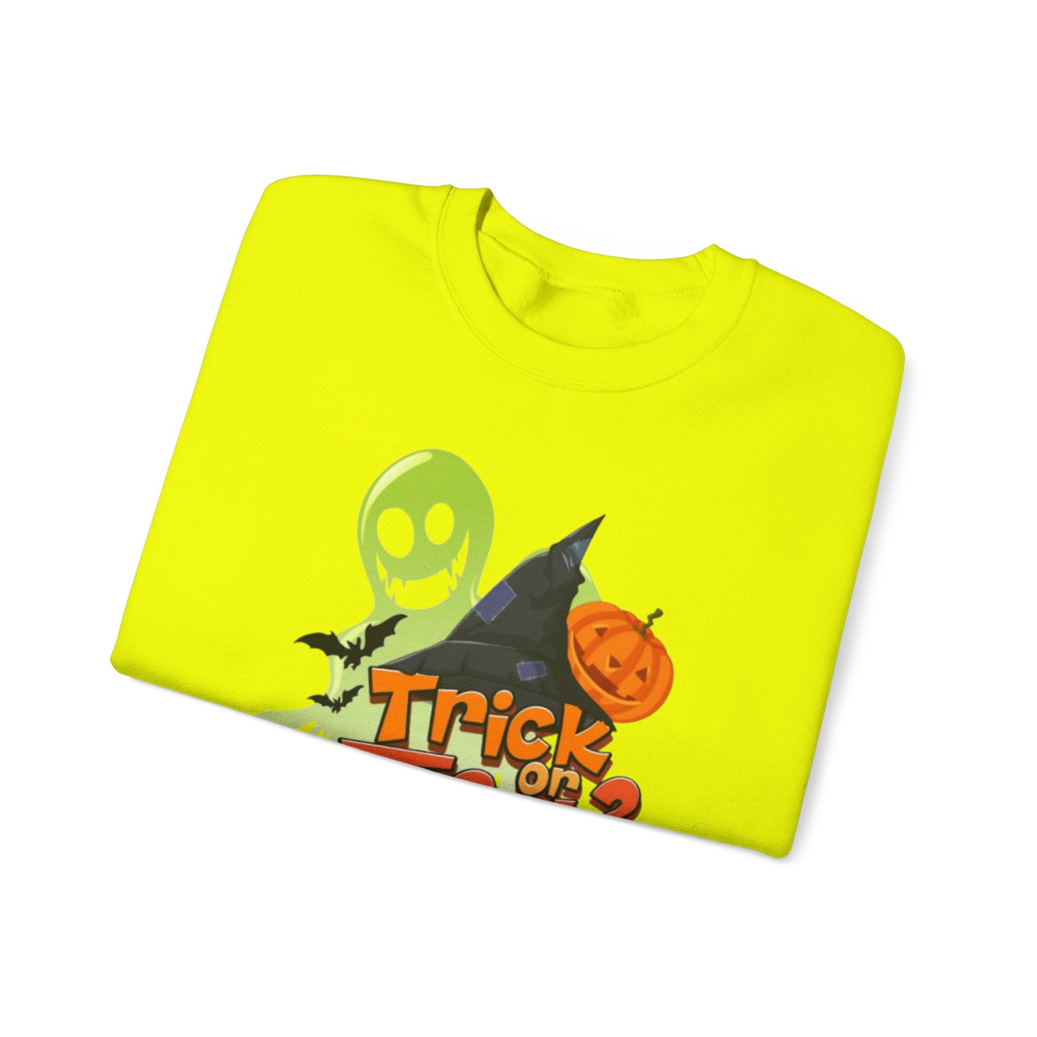 Halloween Trick or Treat Unisex Heavy Blend™ Crewneck Sweatshirt