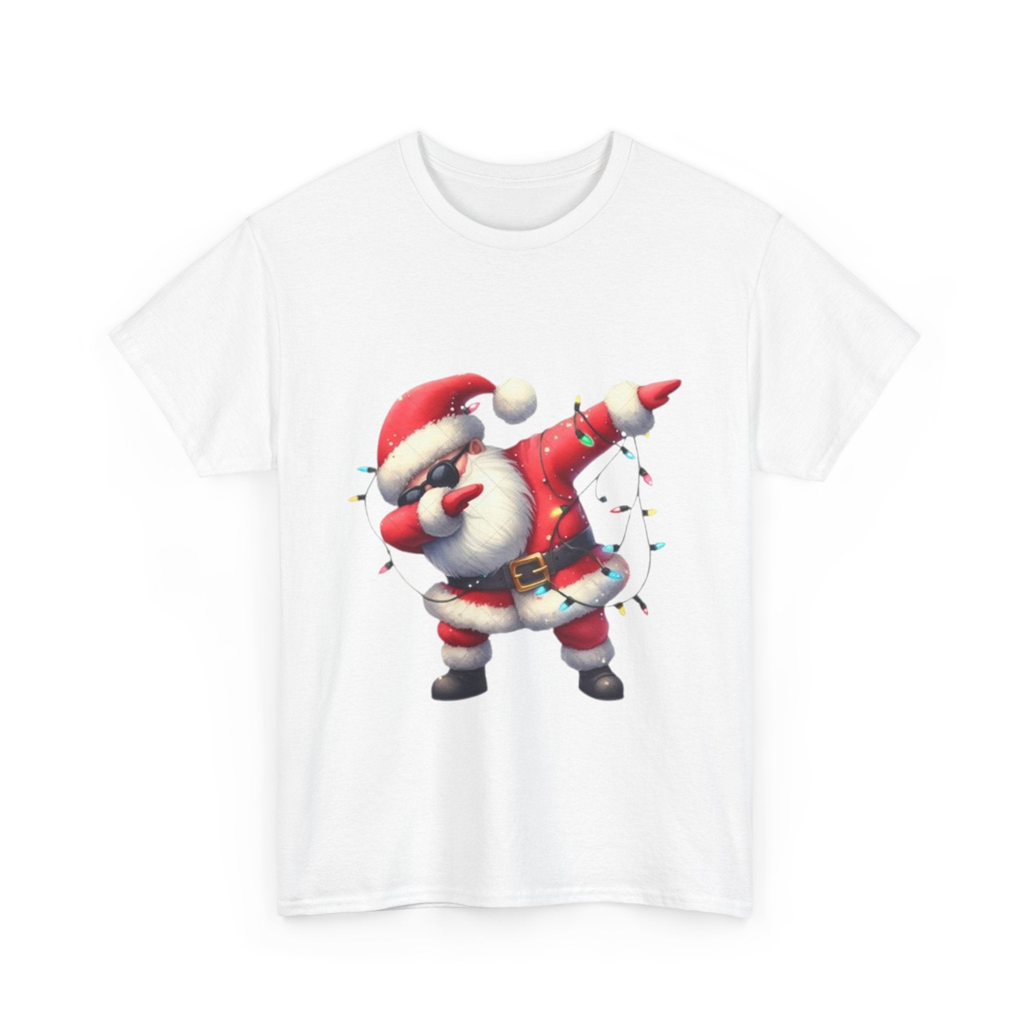 Dabbing Santa Unisex Heavy Cotton T-Shirt