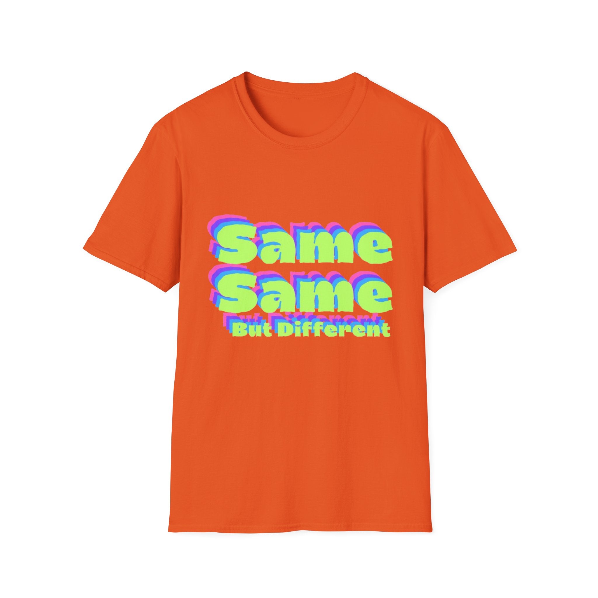 Same Same But Different, Unisex Softstyle T-Shirt