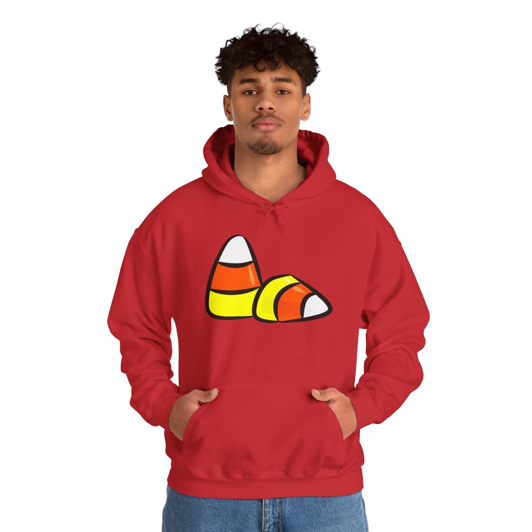 Halloween Candy Corn Unisex Heavy Blend™ Hooded Sweatshirt
