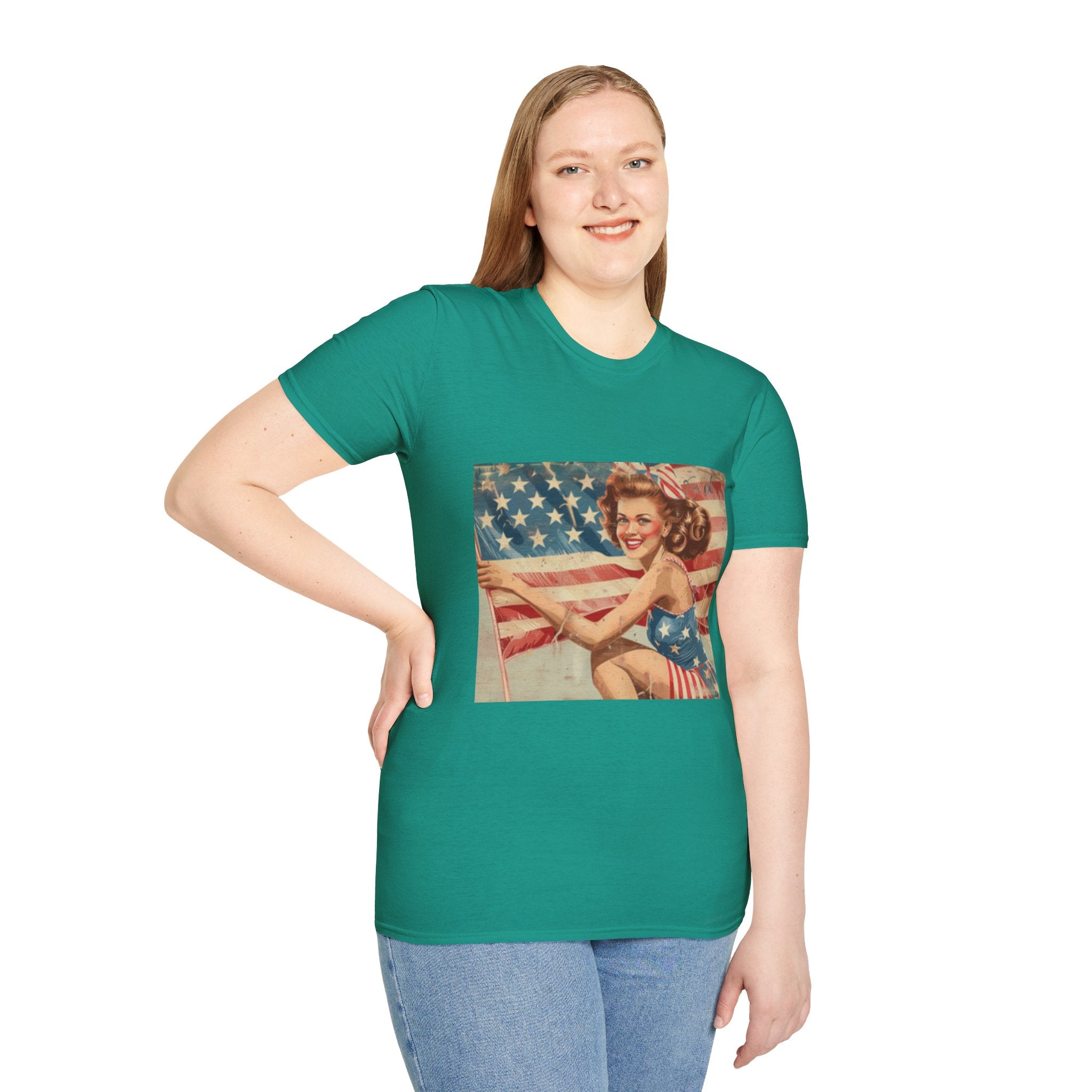 Vintage Americana Unisex Softstyle T-Shirt