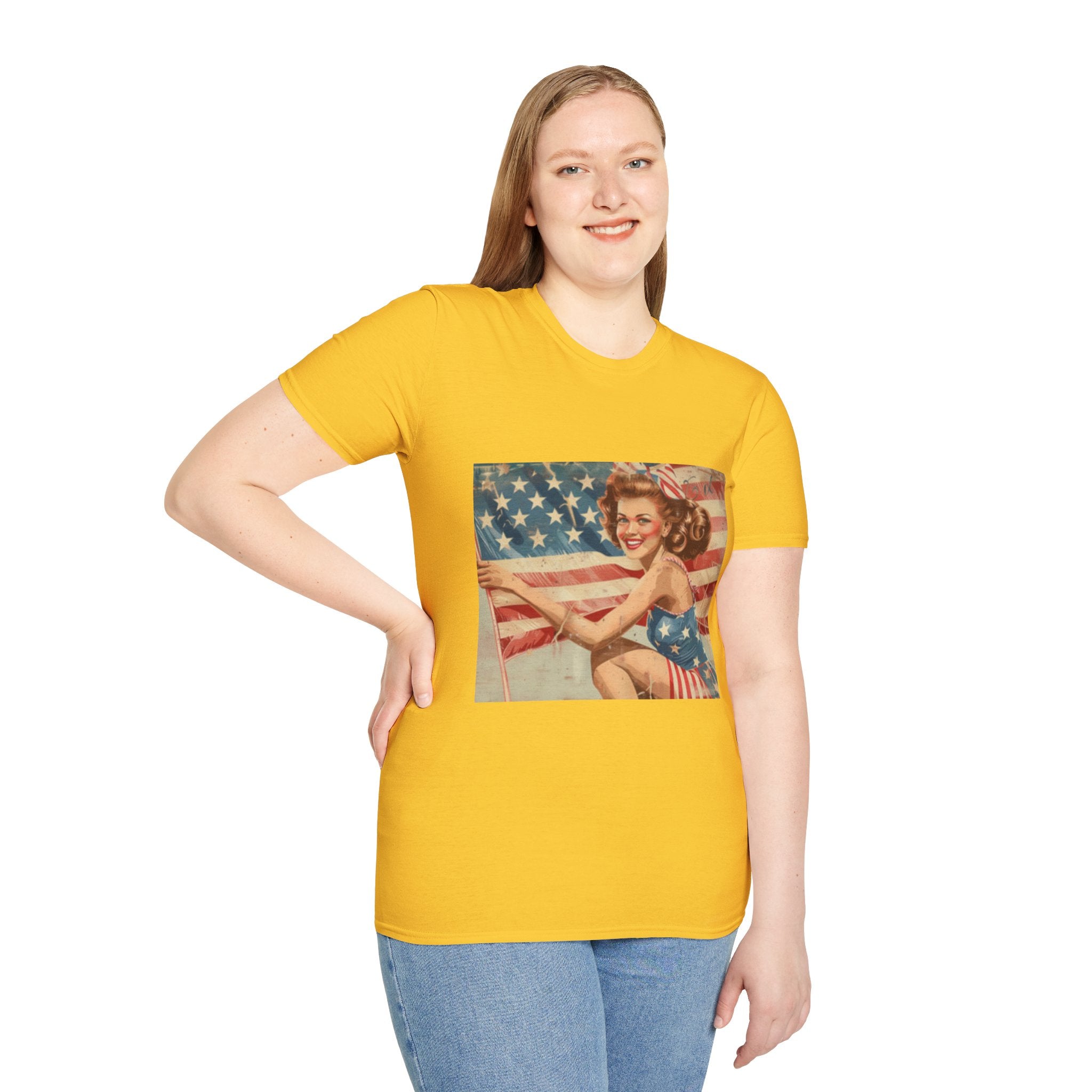 Vintage Americana Unisex Softstyle T-Shirt