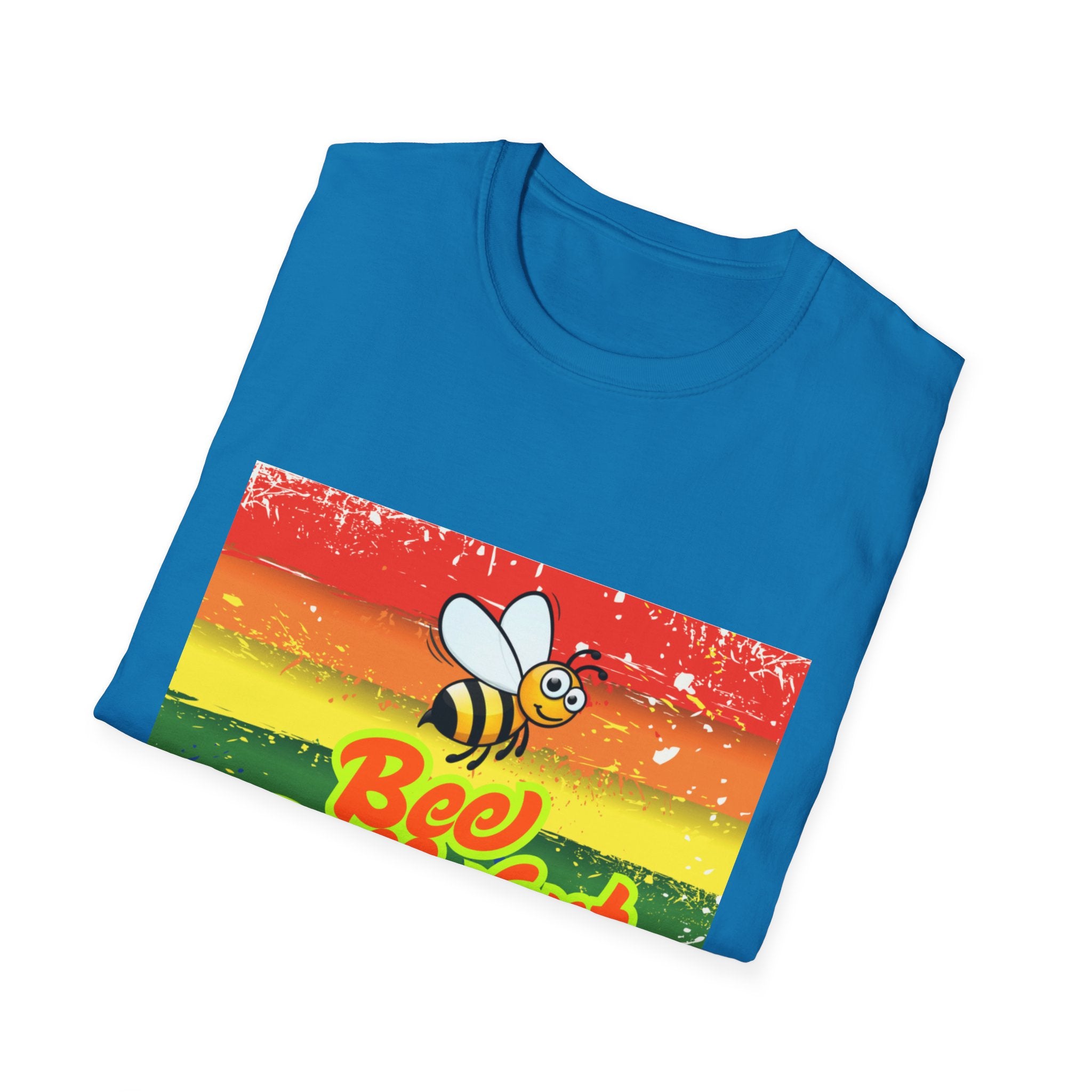Bee Different Rainbow Unisex Softstyle T-Shirt