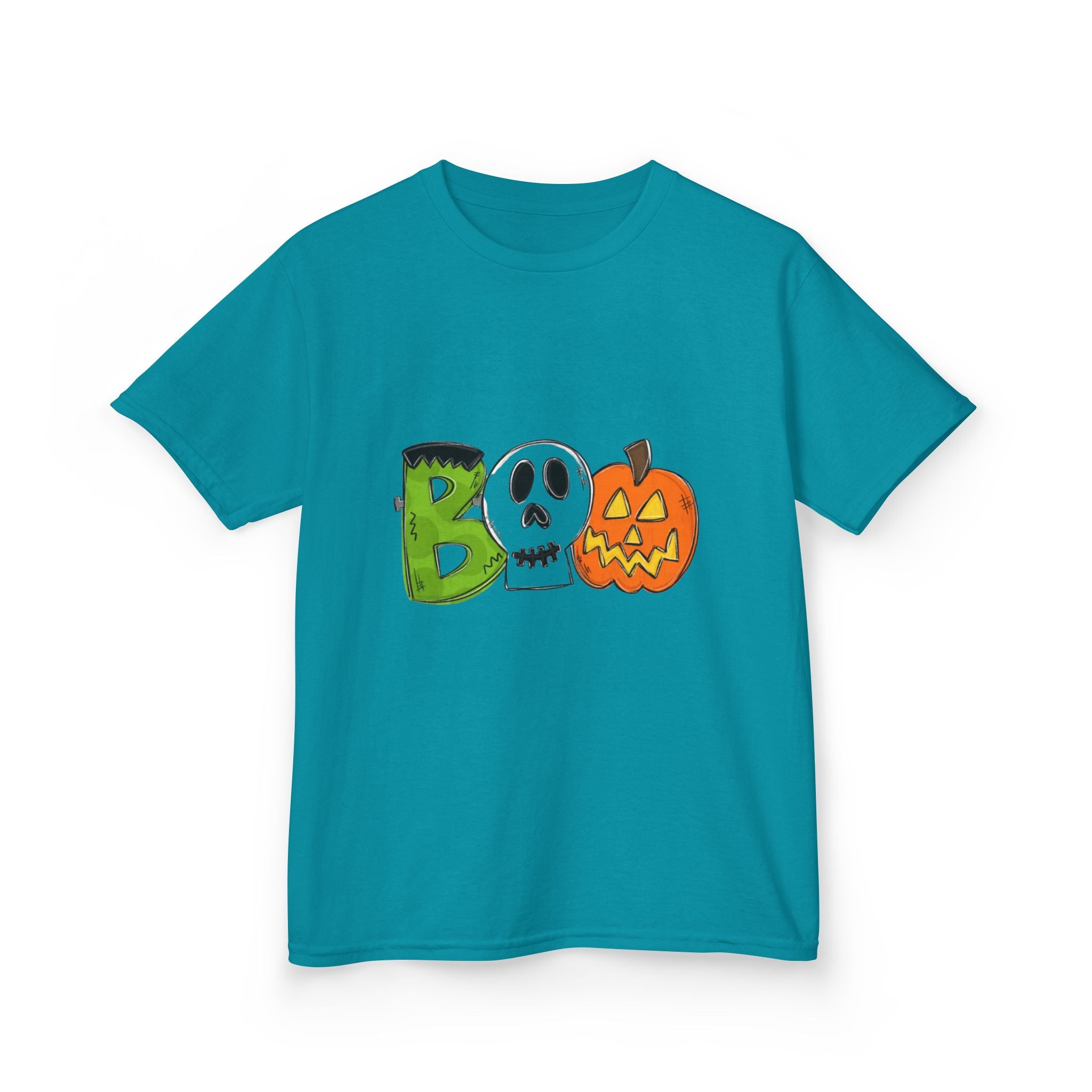 Halloween BOO Kids Short Sleeve T-Shirt