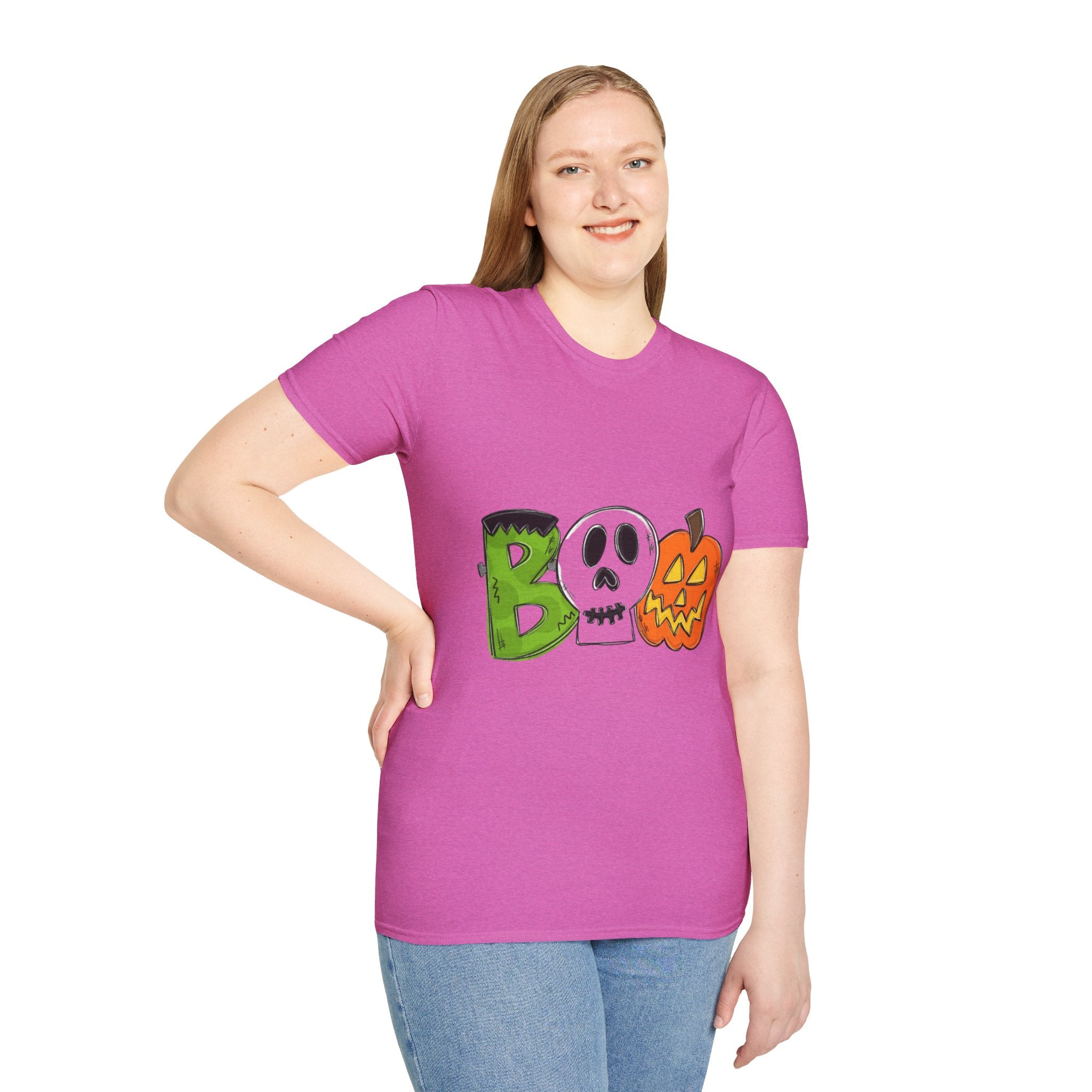 Halloween Boo Unisex Softstyle T-Shirt