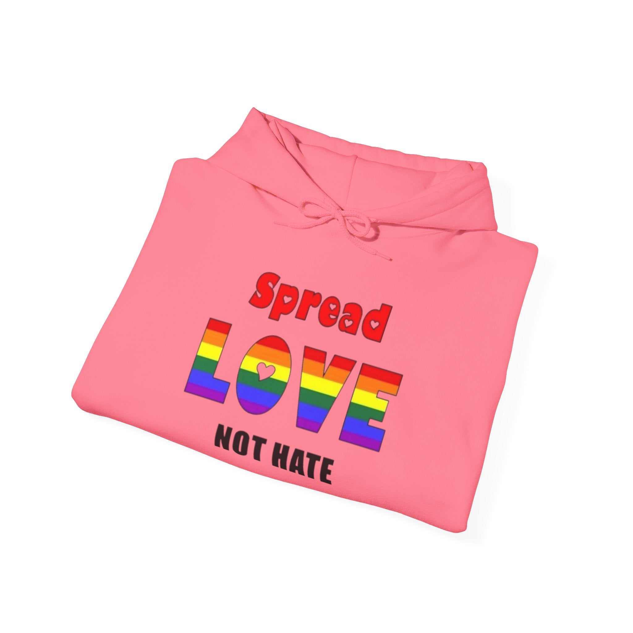 Spread Love Not Hate Unisex Hoodie