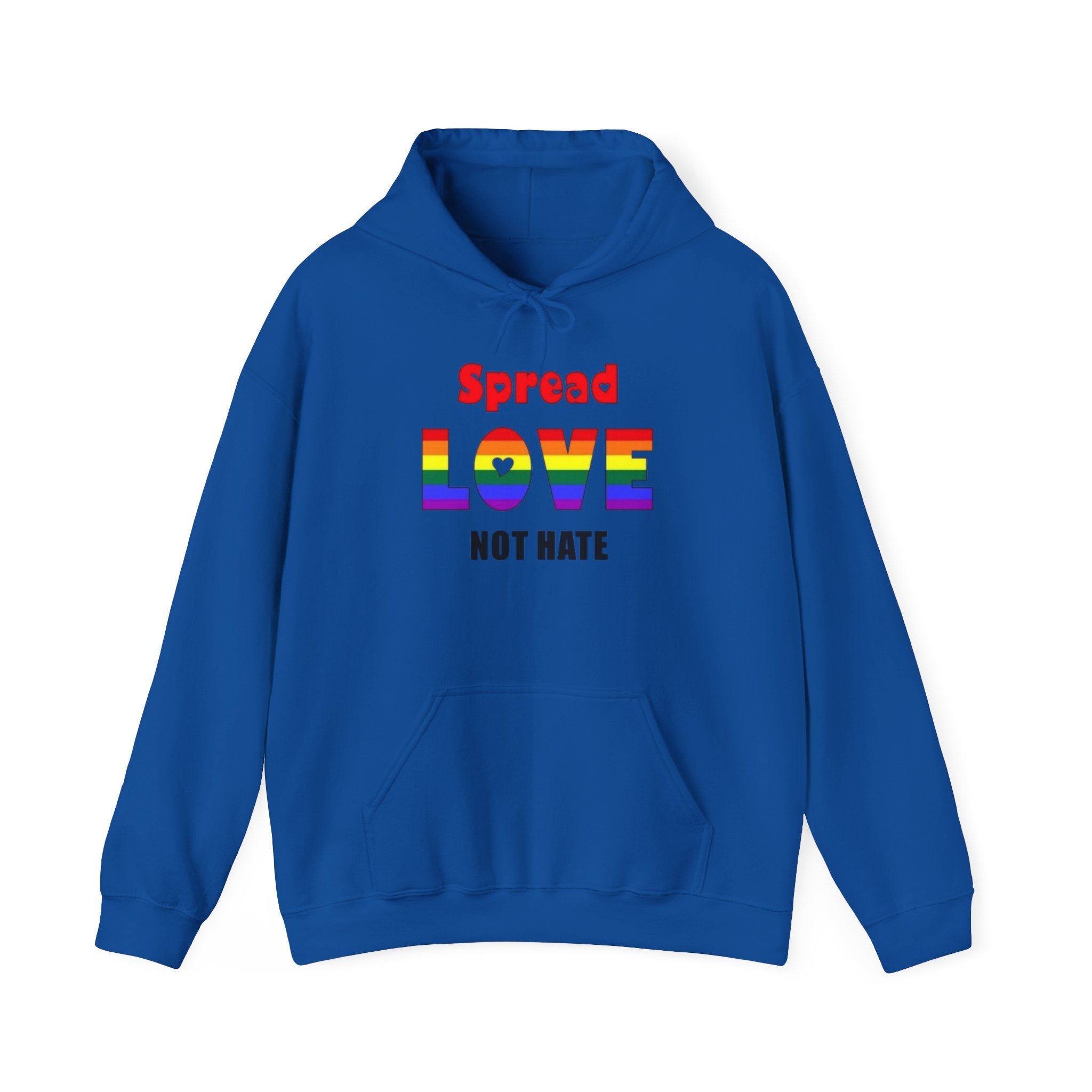 Spread Love Not Hate Unisex Hoodie