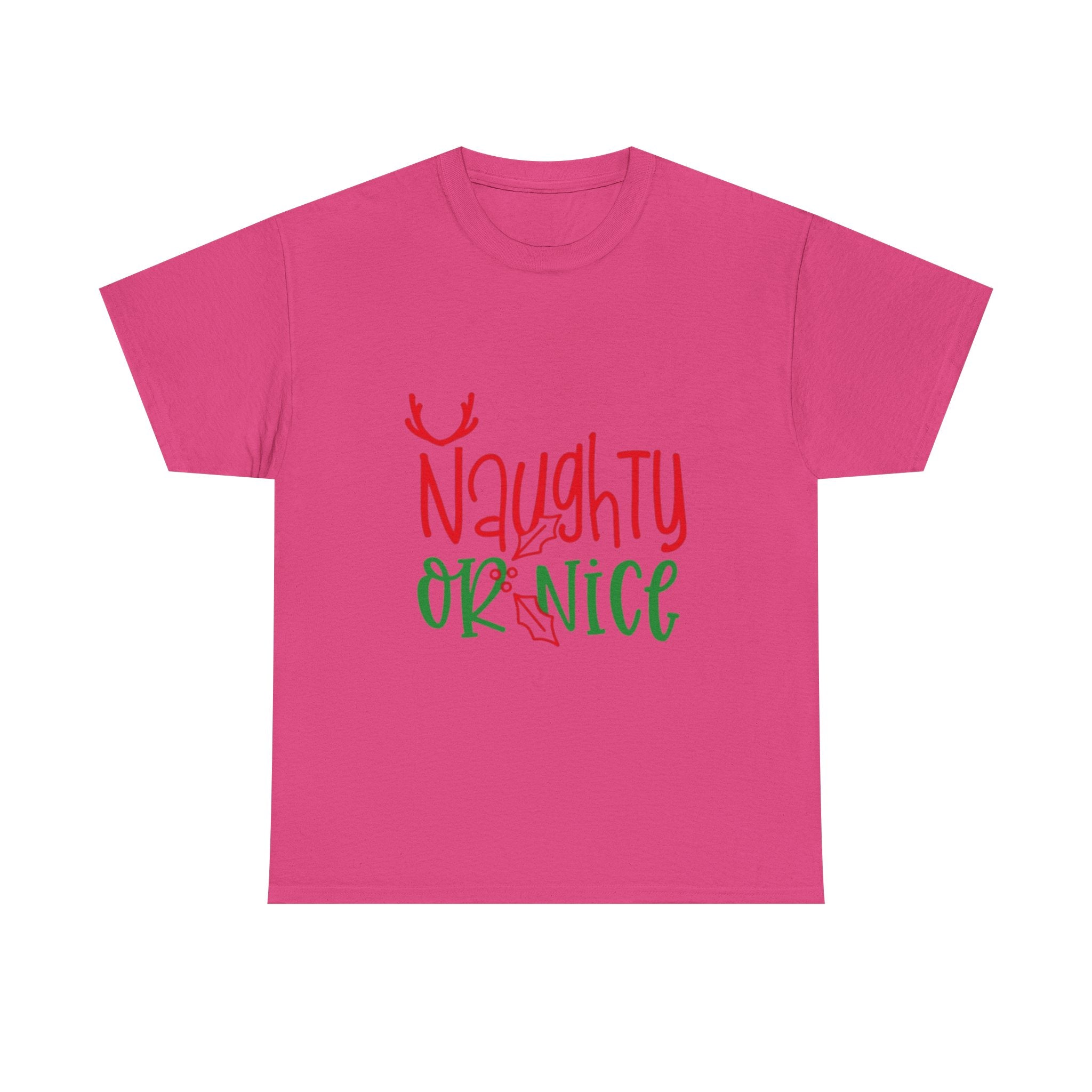 Naughty Or Nice Unisex Heavy Cotton T-Shirt