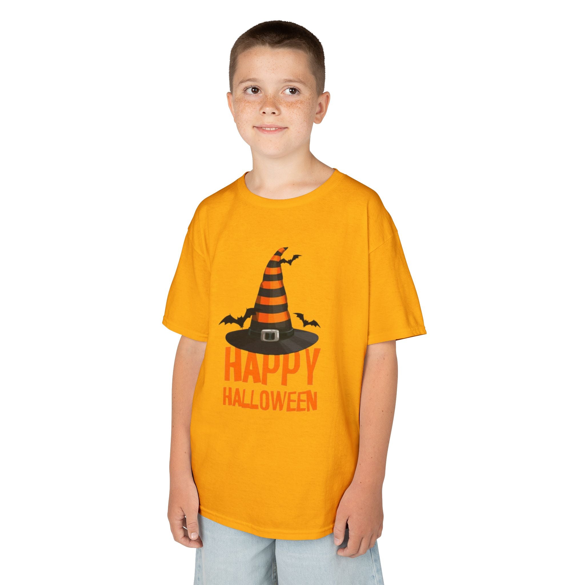 Happy Halloween Kids Heavy Cotton T-Shirt