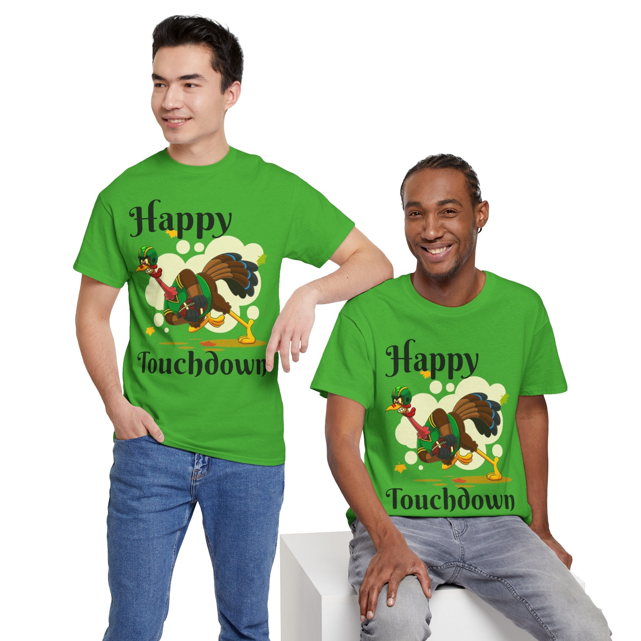 Happy Touchdown Unisex Heavy Cotton T-Shirt