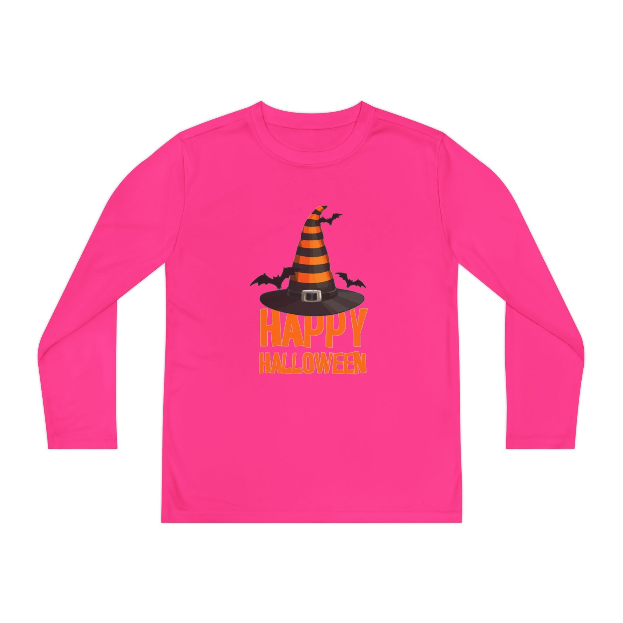 Happy Halloween Youth Long Sleeve Competitor T-Shirt
