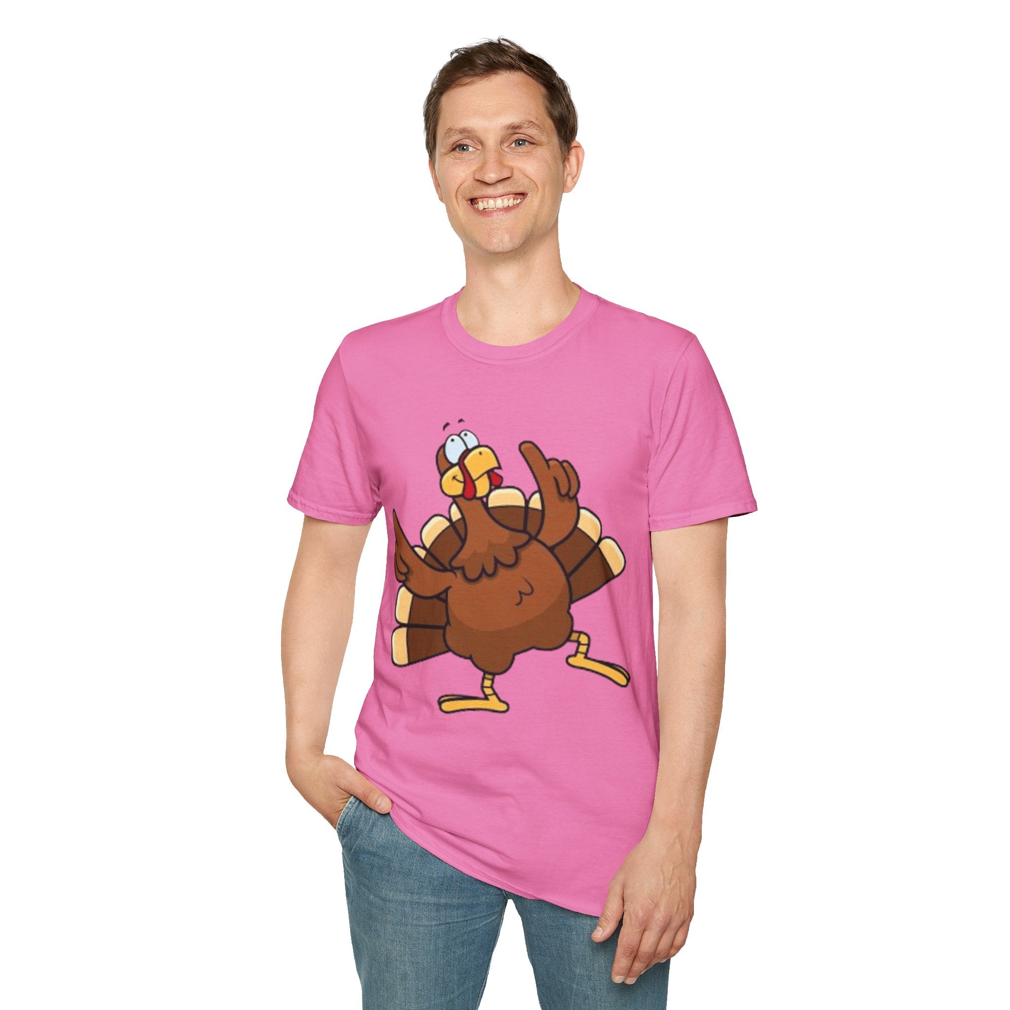 Thanksgiving Turkey Unisex Softstyle T-Shirt