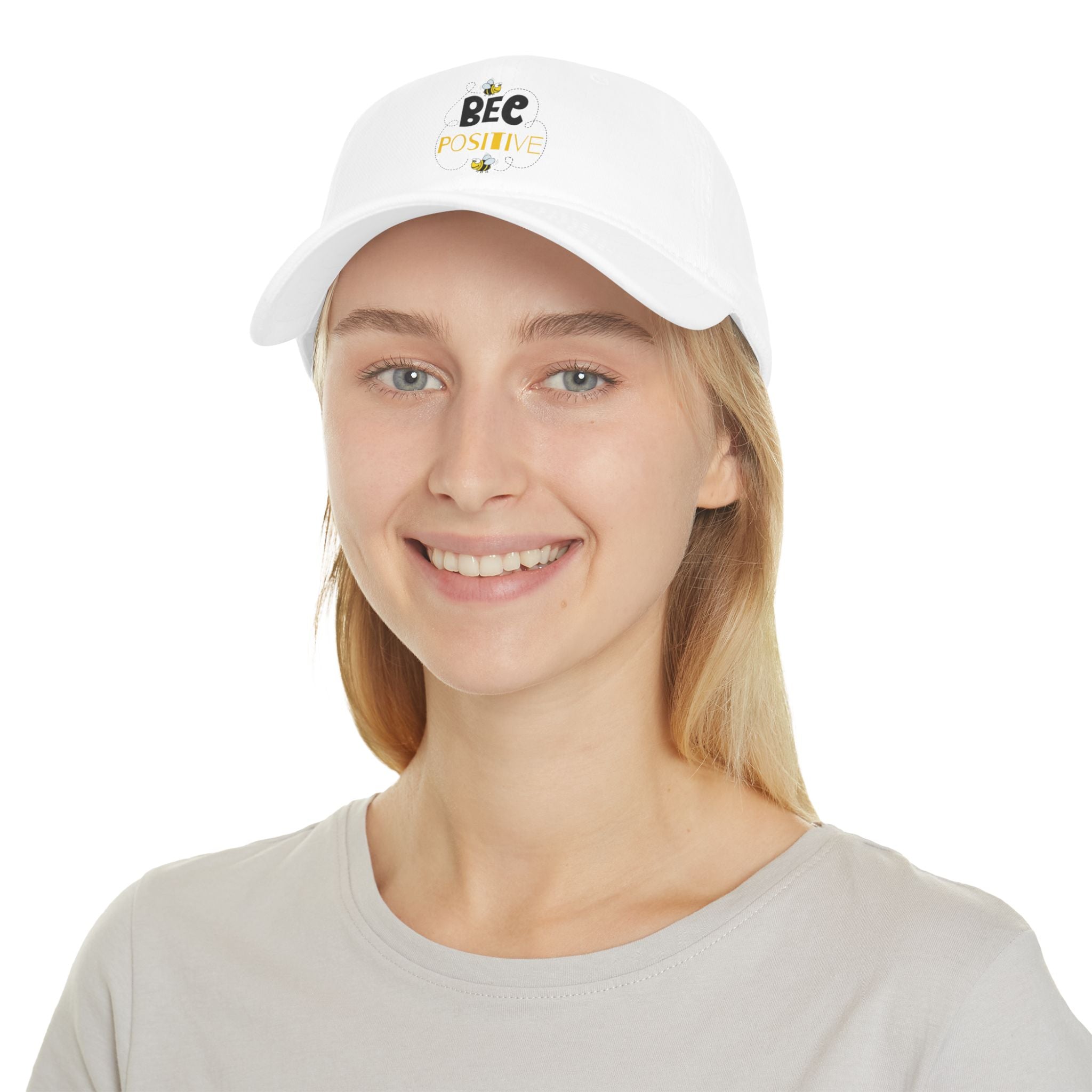 Bee Positive Low-Profile Baseball Hat