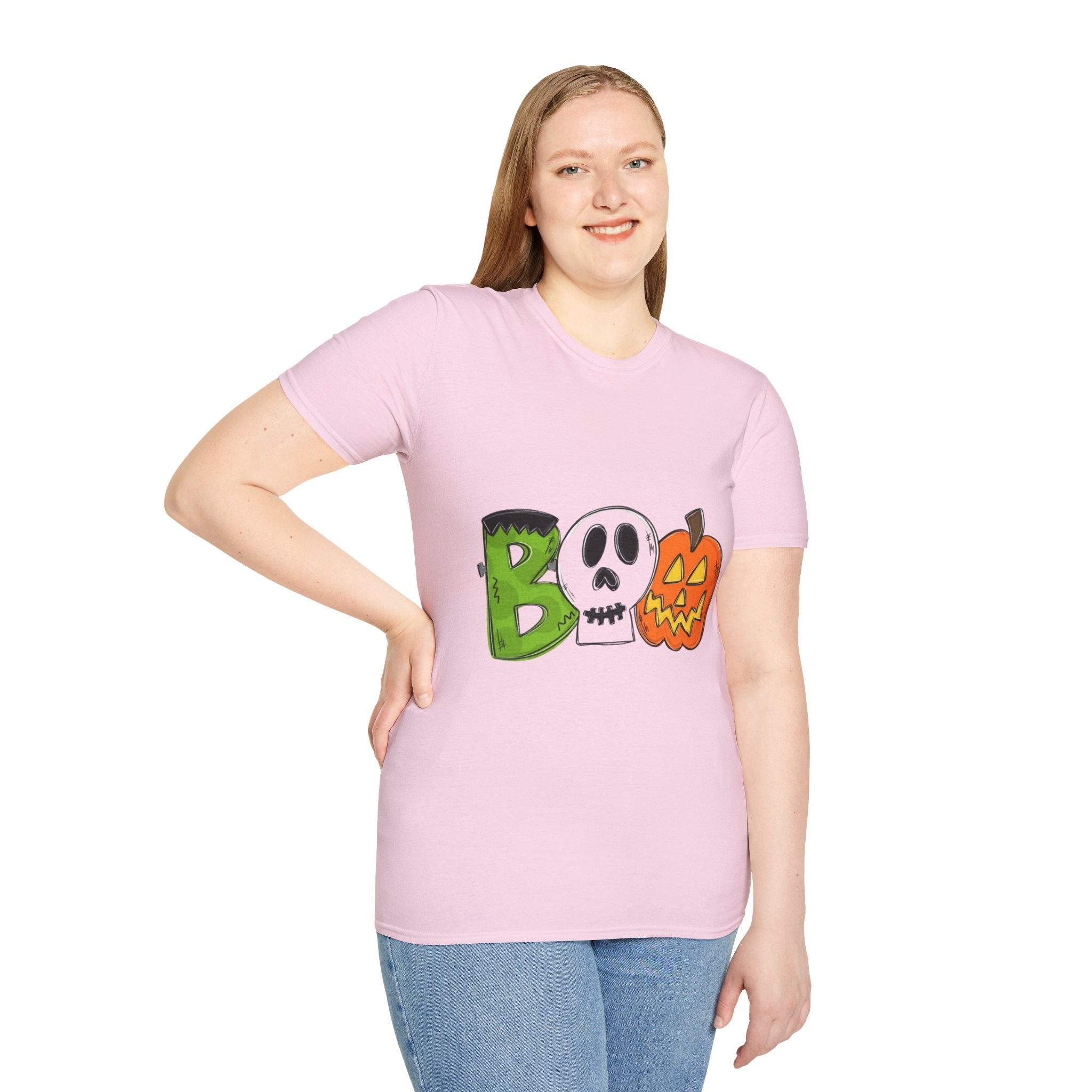 Halloween Boo Unisex Softstyle T-Shirt