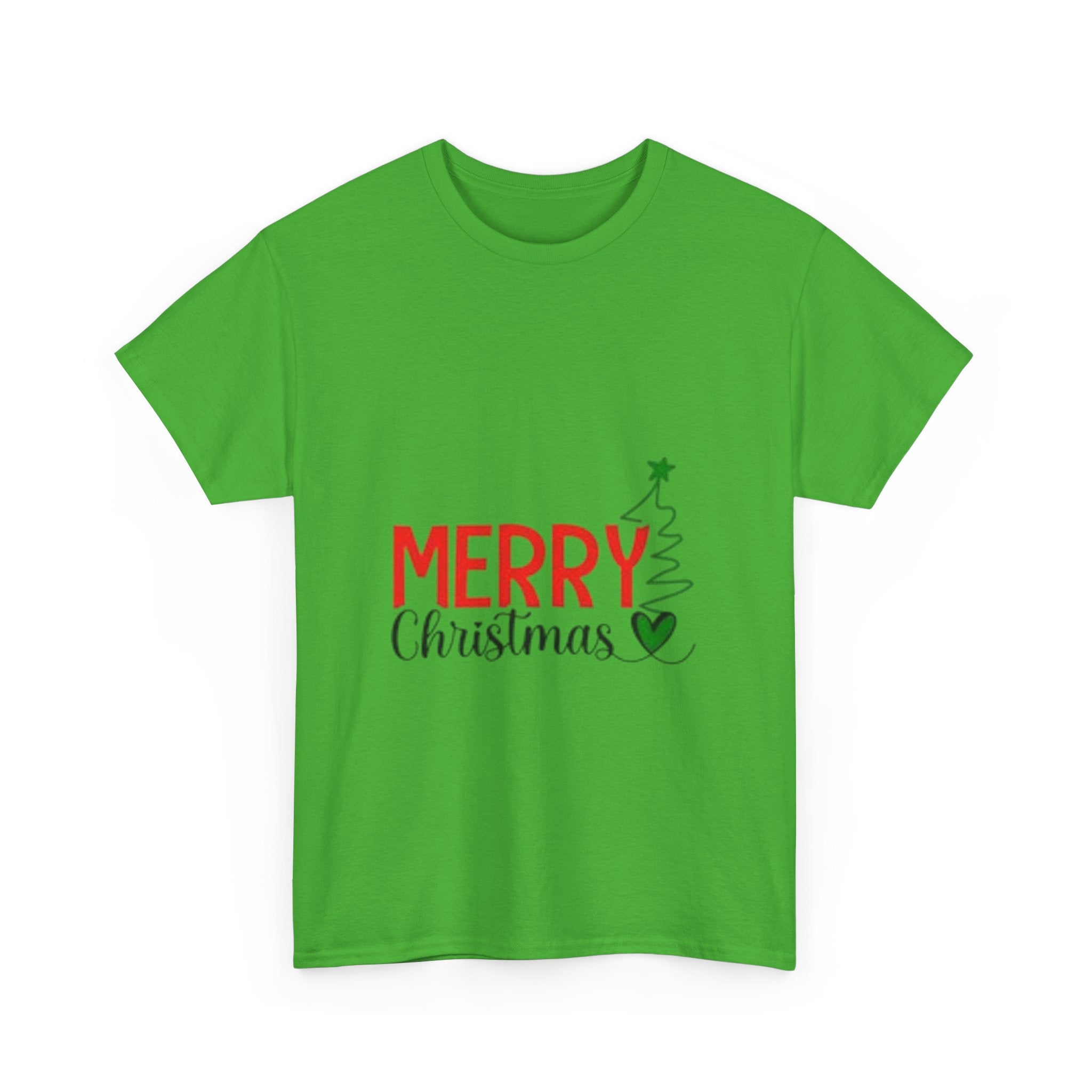 Merry Christmas Unisex Heavy Cotton T-Shirt