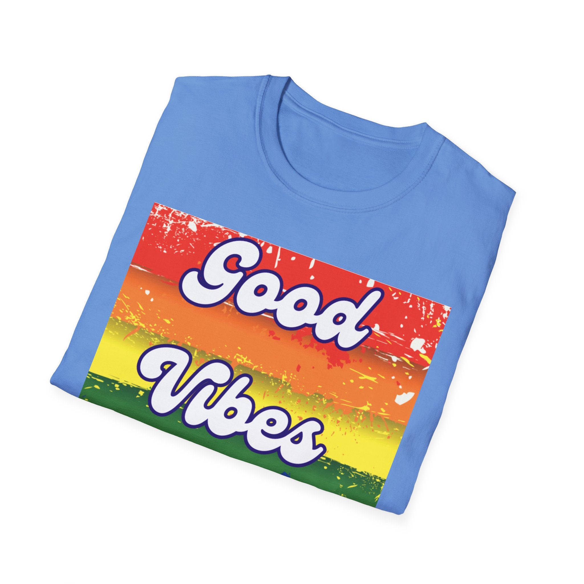 Good Vibes Only White Unisex Softstyle T-Shirt