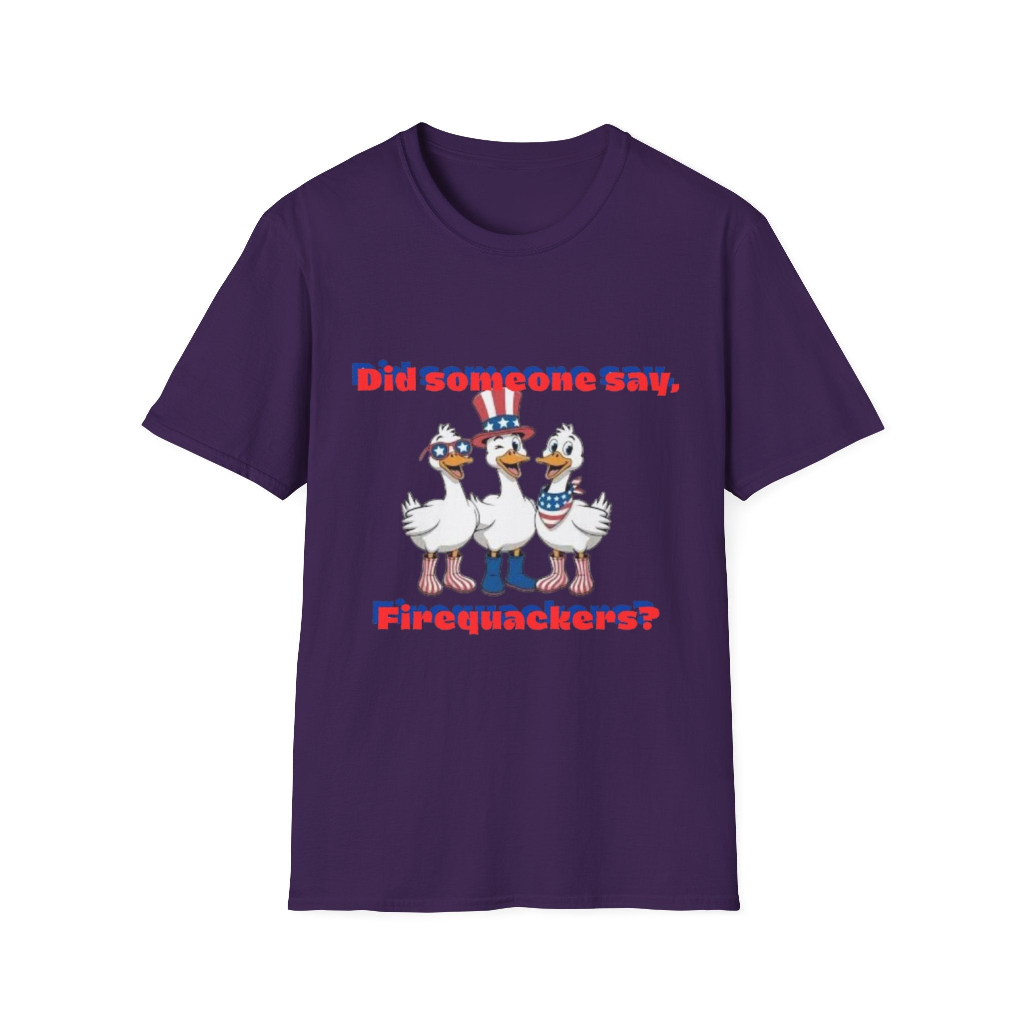 Firequackers Unisex Softstyle T-Shirt