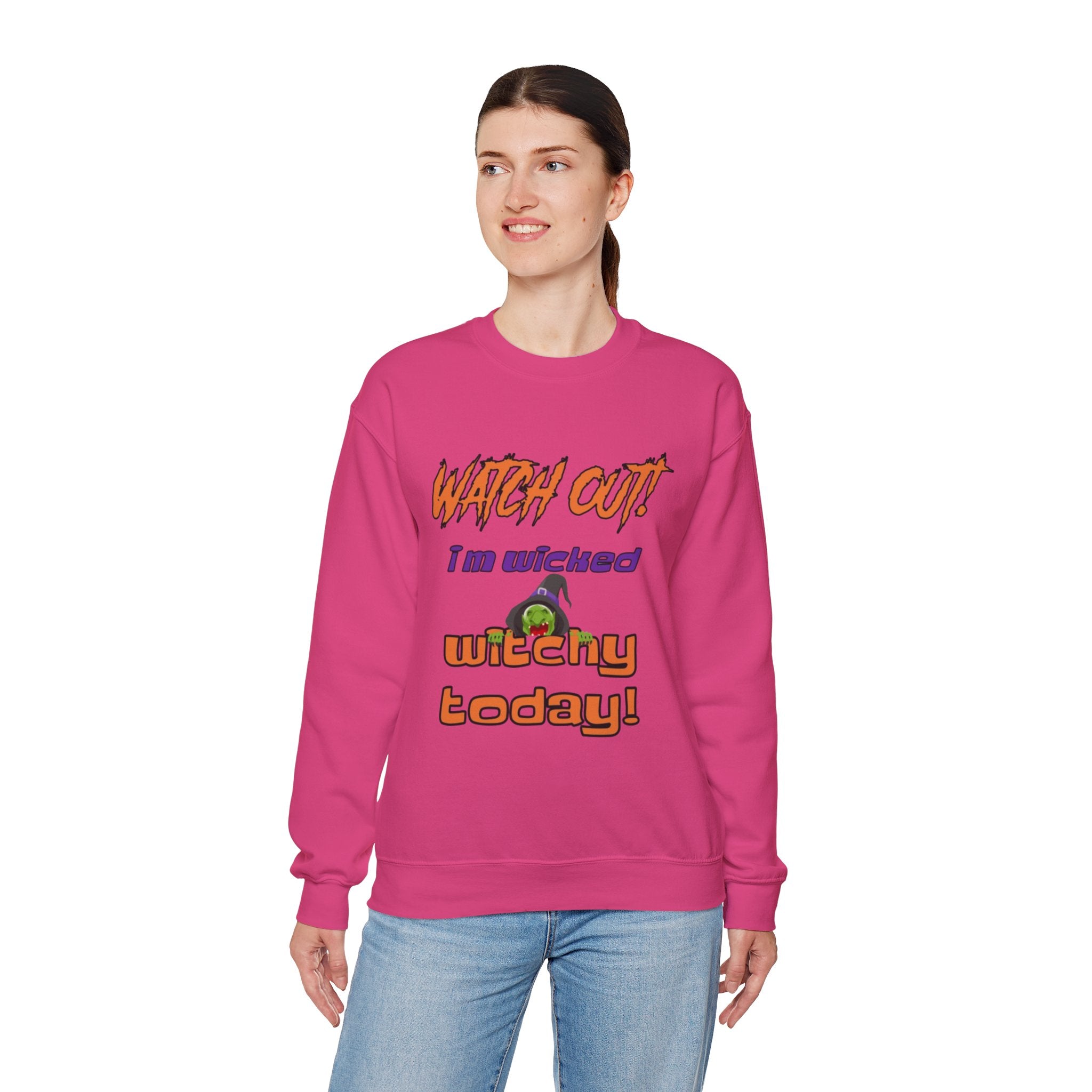 Wicked Witchy Unisex Heavy Blend™ Crewneck Sweatshirt