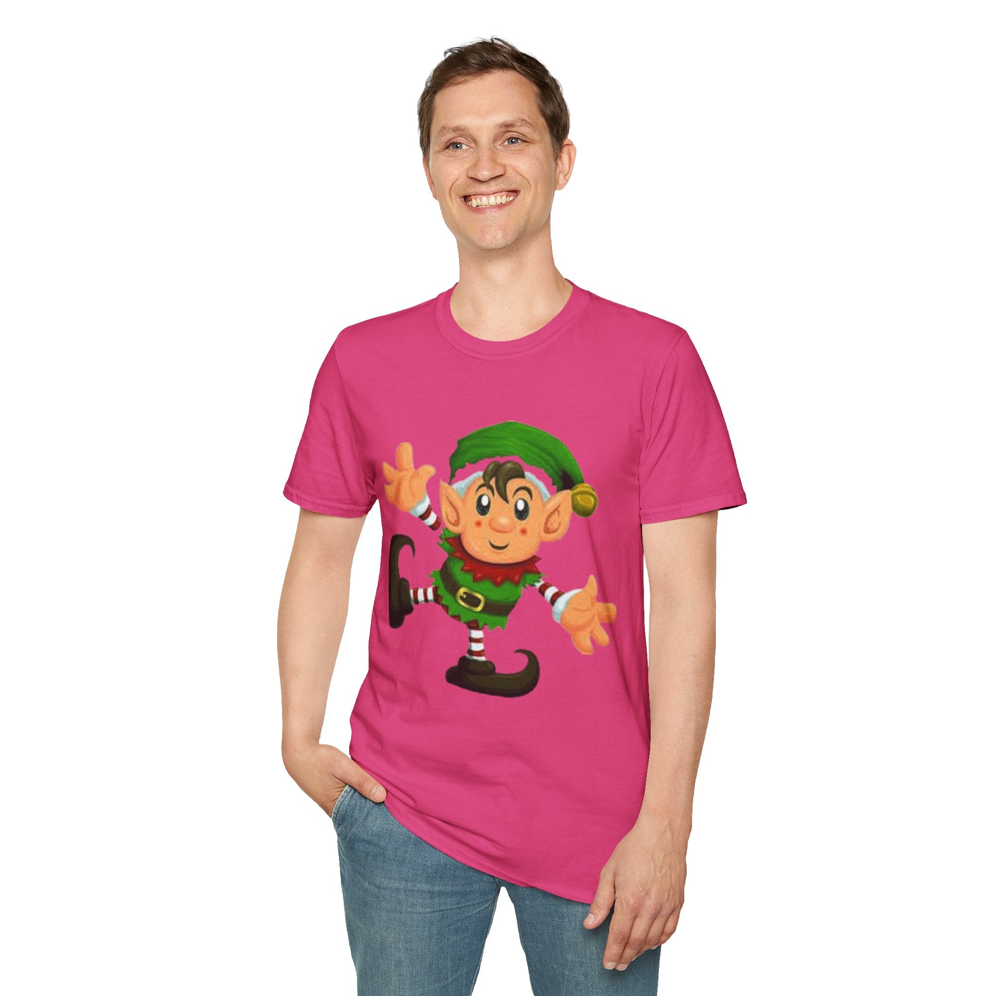Christmas Elf Unisex Softstyle T-Shirt