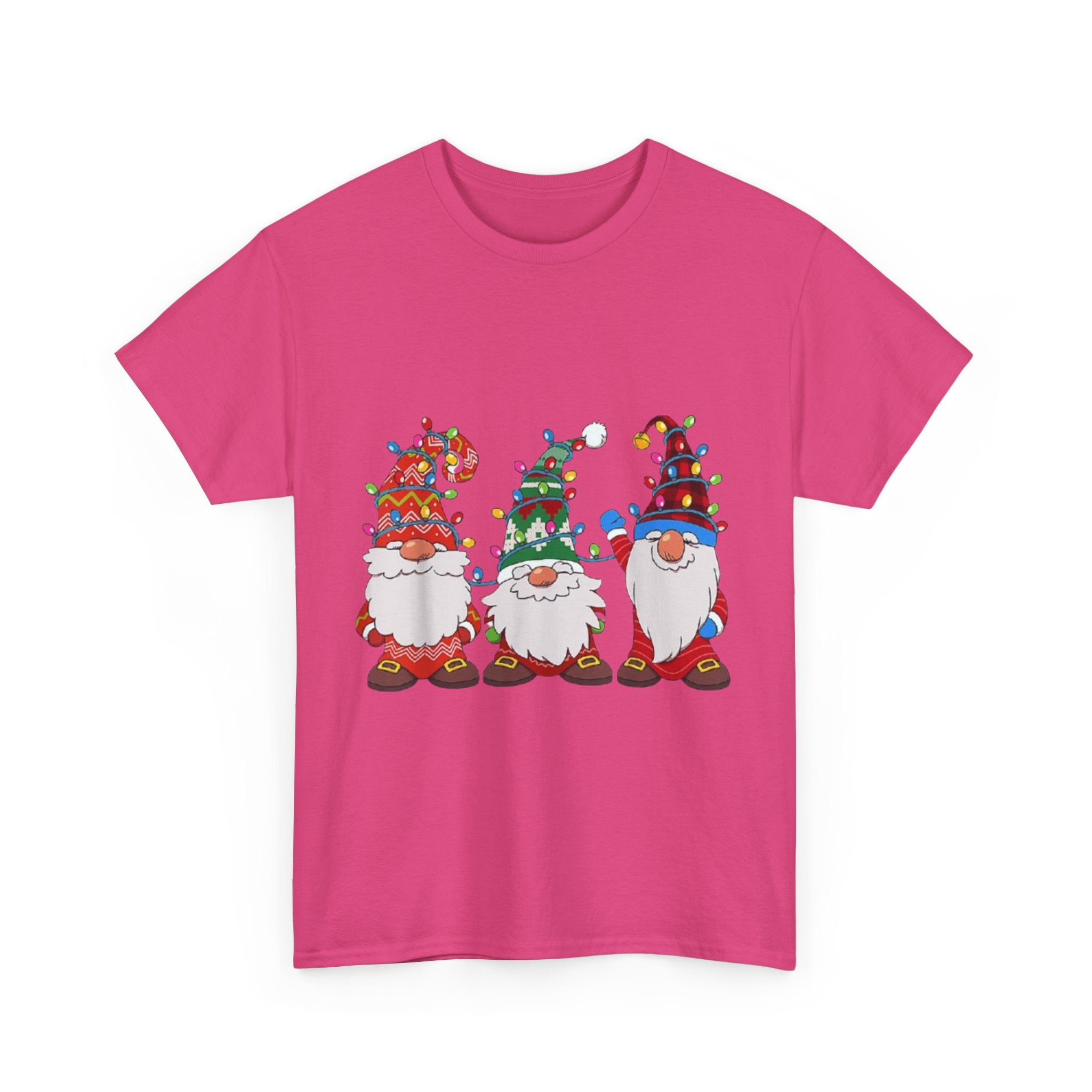 Christmas Gnome Unisex Heavy Cotton T-Shirt