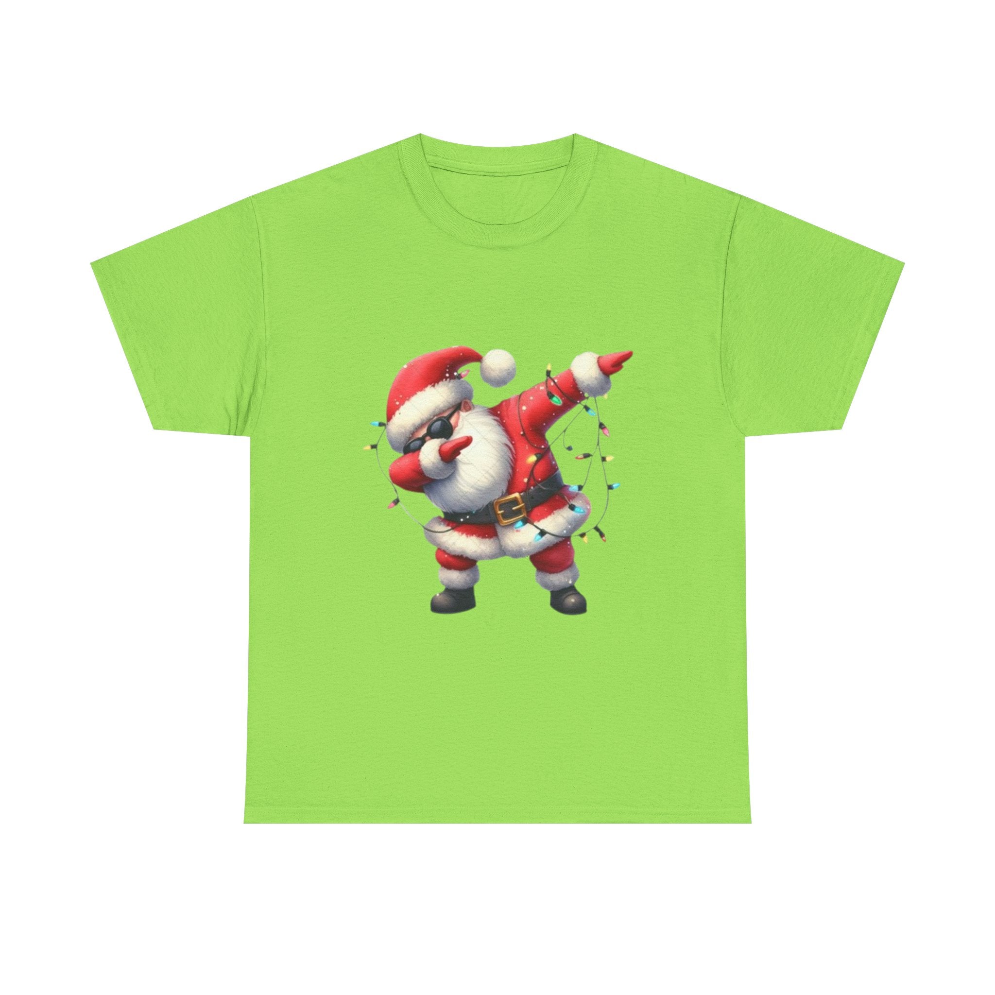 Dabbing Santa Unisex Heavy Cotton T-Shirt