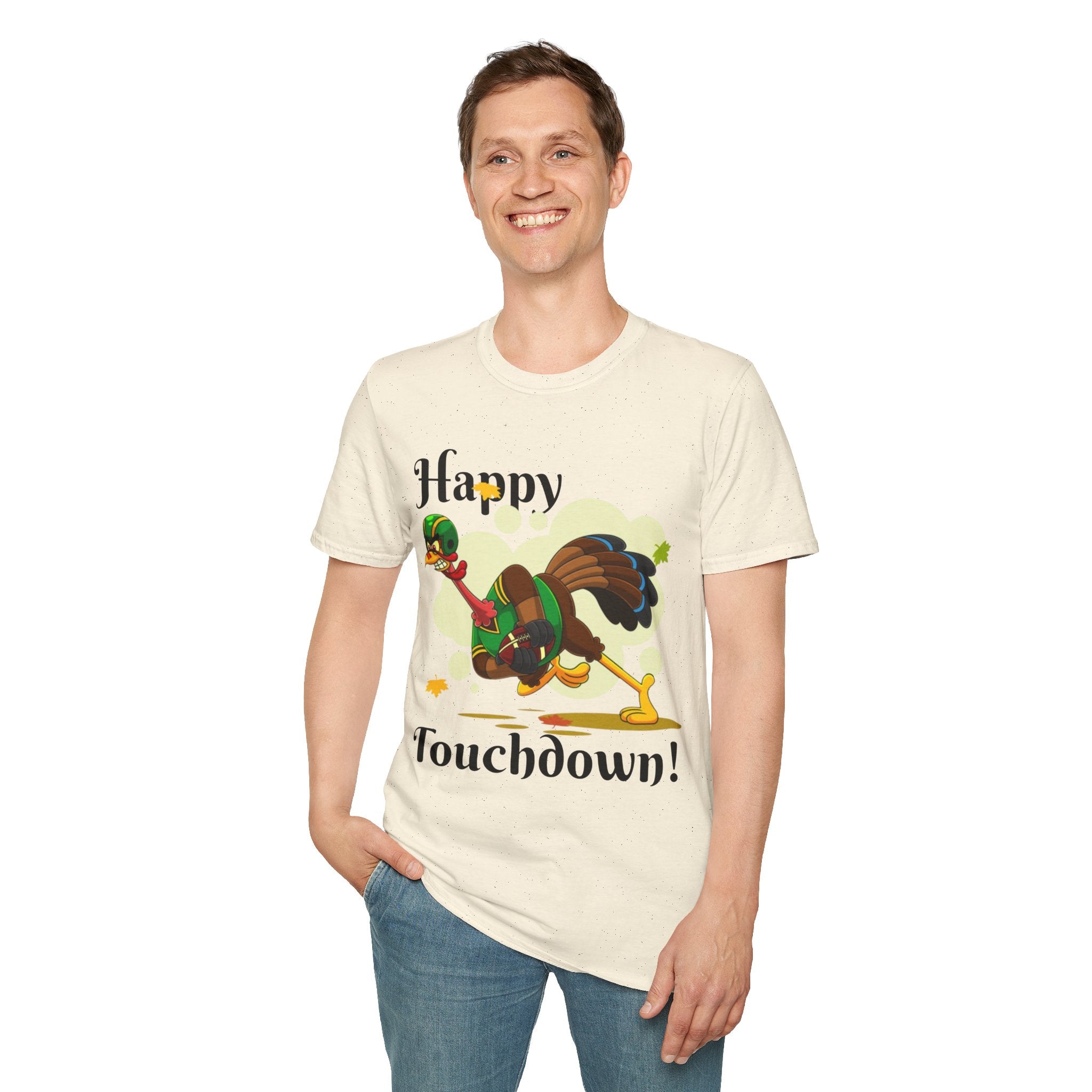 Happy Touchdown Unisex Softstyle T-Shirt