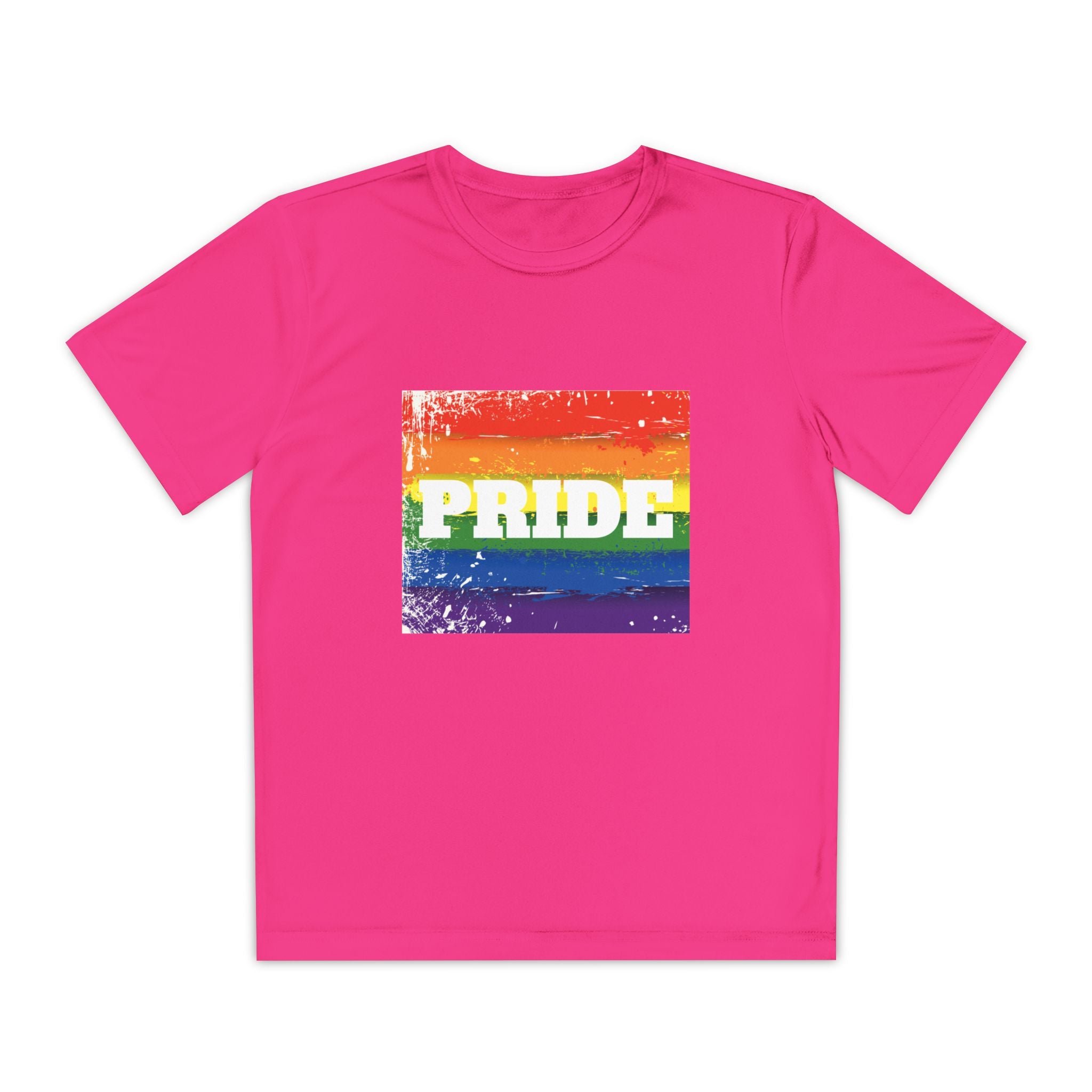 Pride Rainbow Youth Competitor T-Shirt