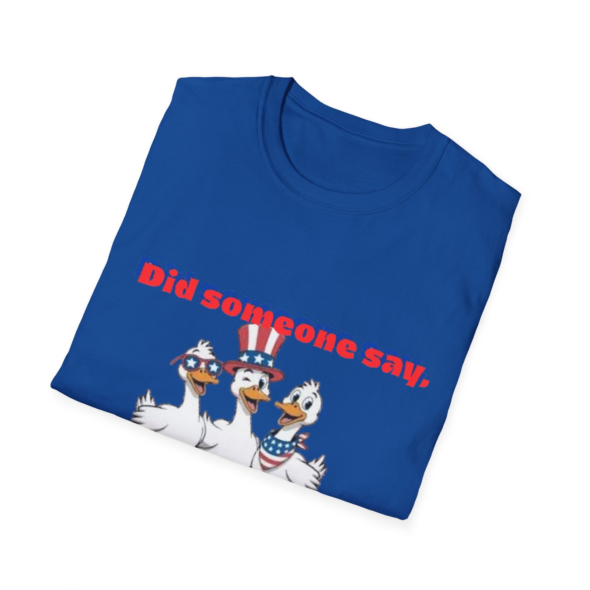 Firequackers Unisex Softstyle T-Shirt