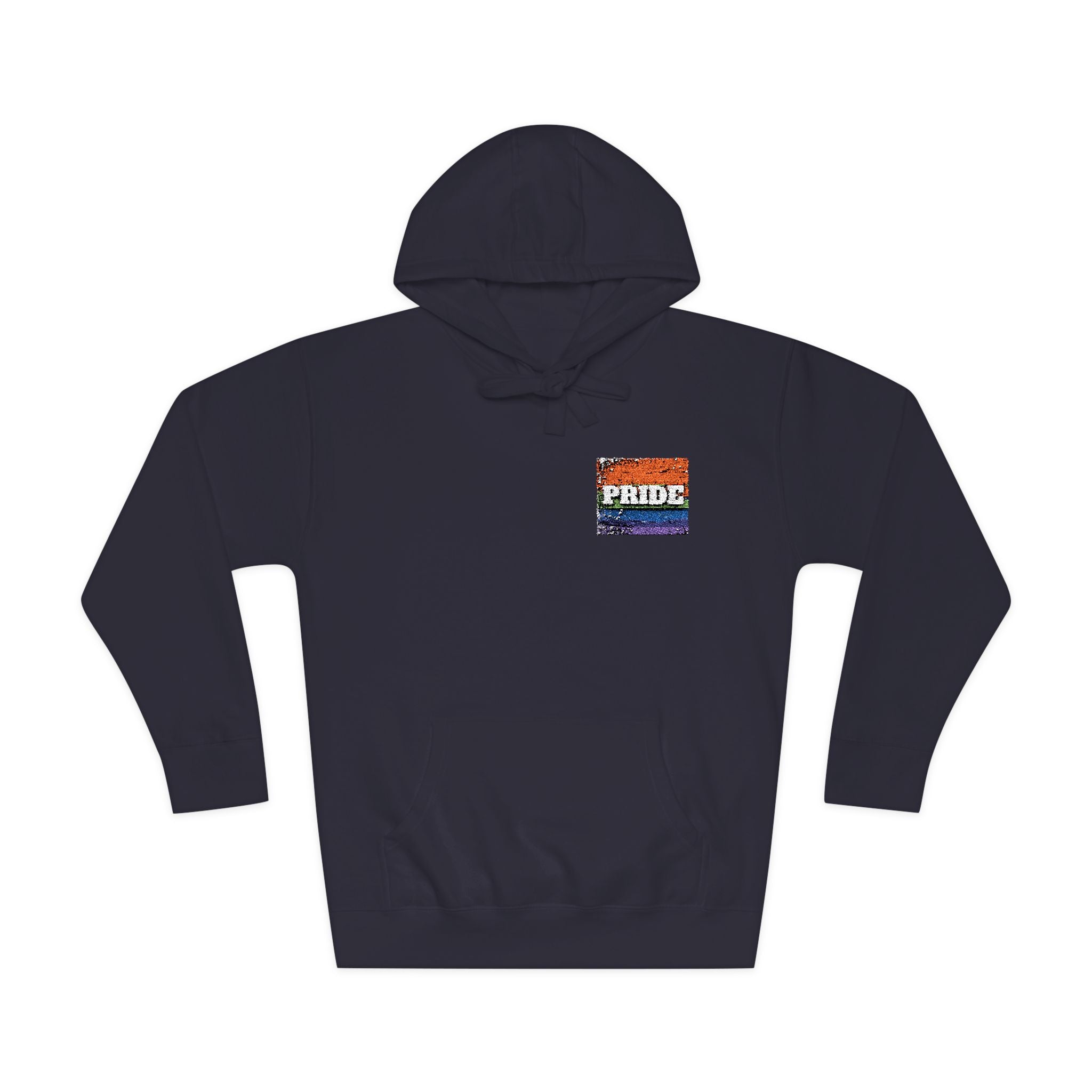 Pride Rainbow Unisex Fleece Hoodie
