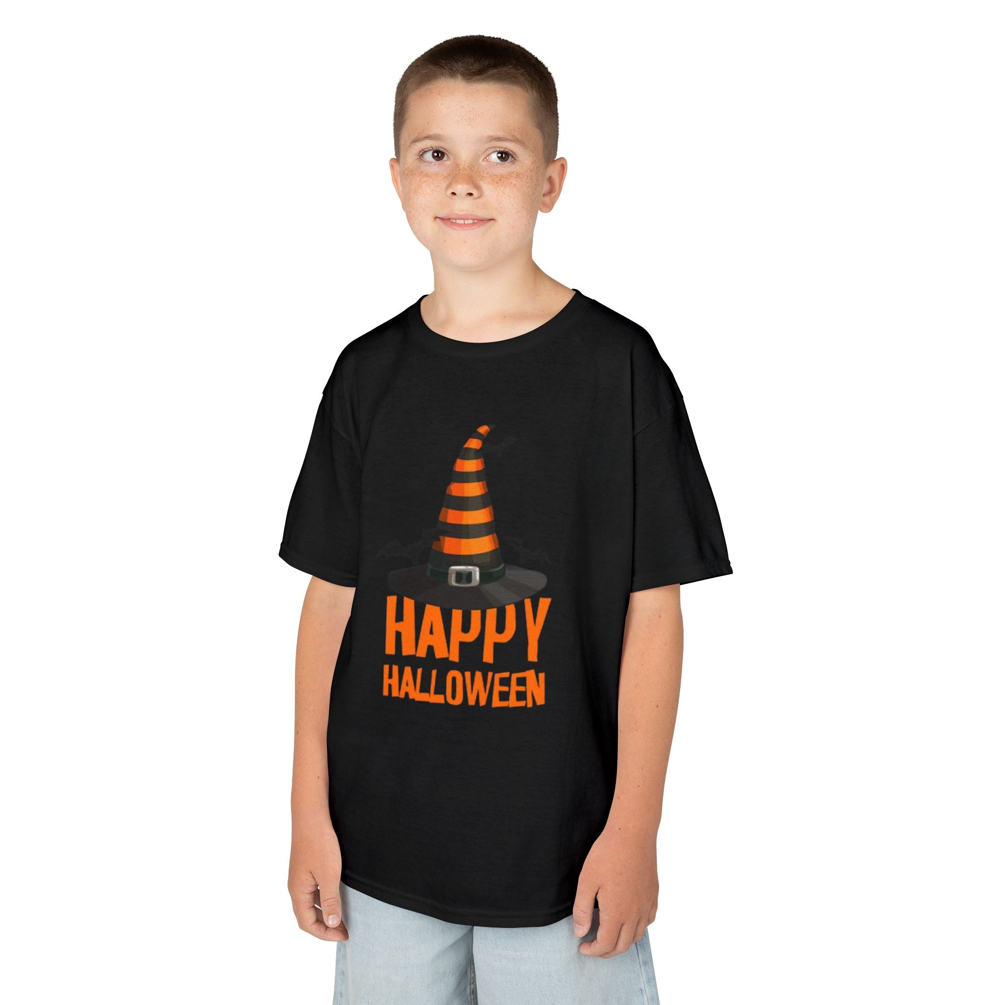 Happy Halloween Kids Heavy Cotton T-Shirt