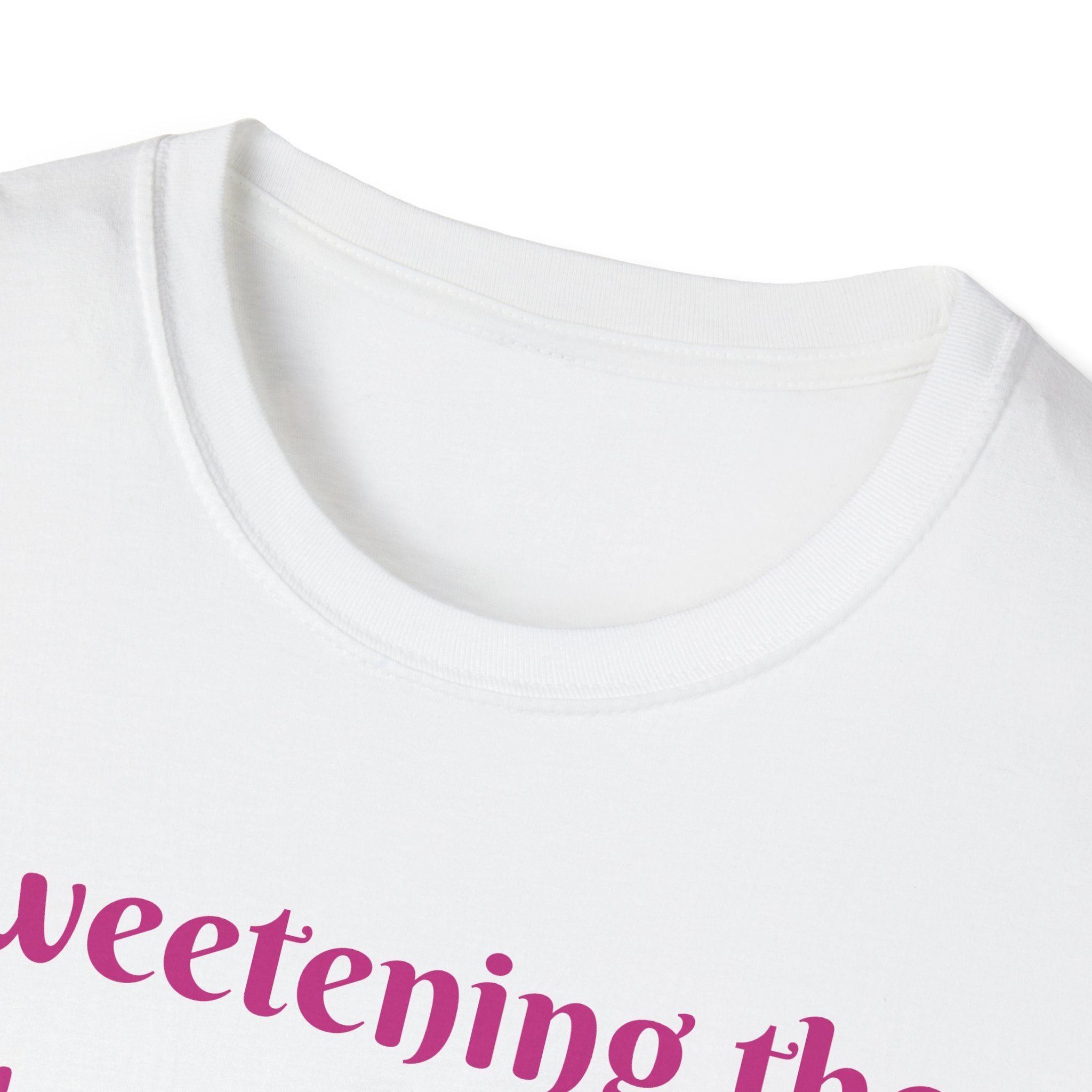 Sweetening The Day, One Cupcake At A Time! Unicorn Unisex Softstyle T-Shirt