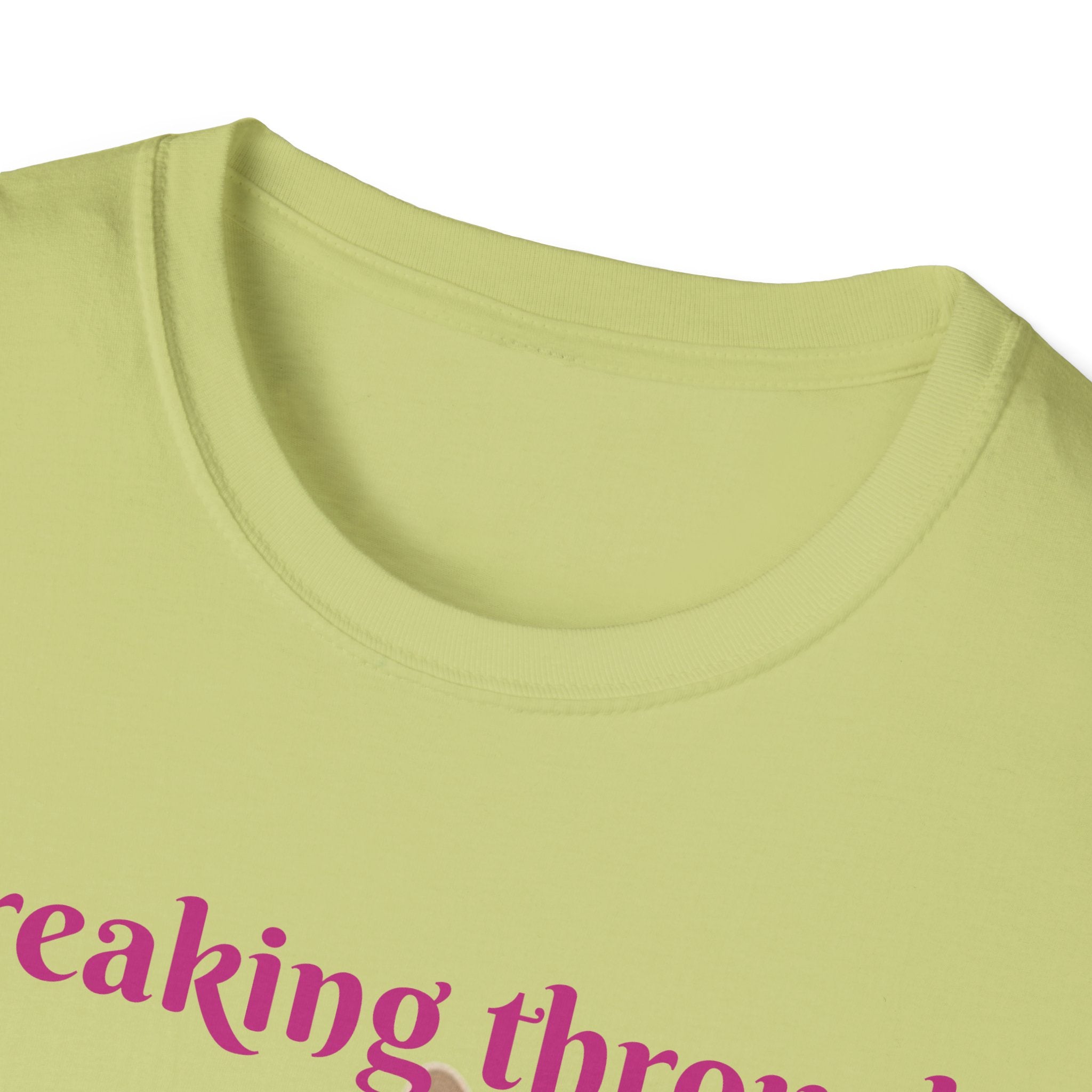Breaking Through To Bring You Smiles Unisex Softstyle T-Shirt