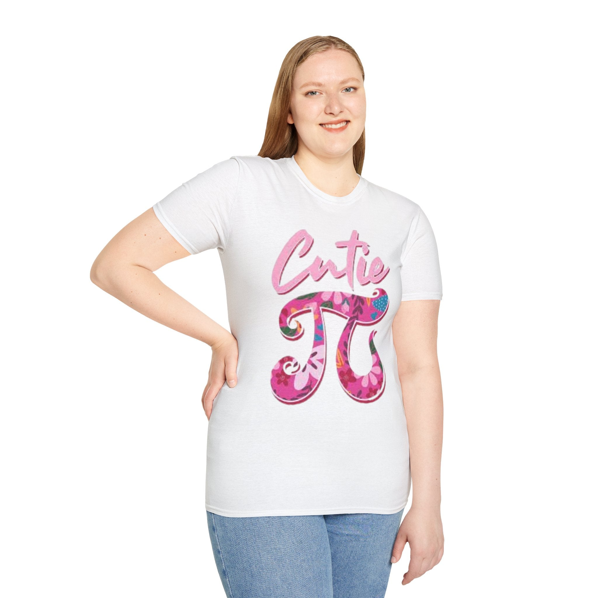 Cutie Pi Unisex Softstyle T-Shirt