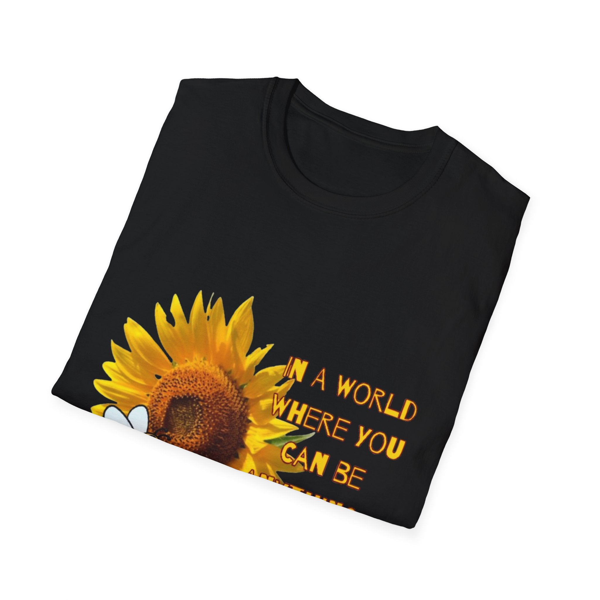 Bee Kind Sunflower Unisex Softstyle T-Shirt