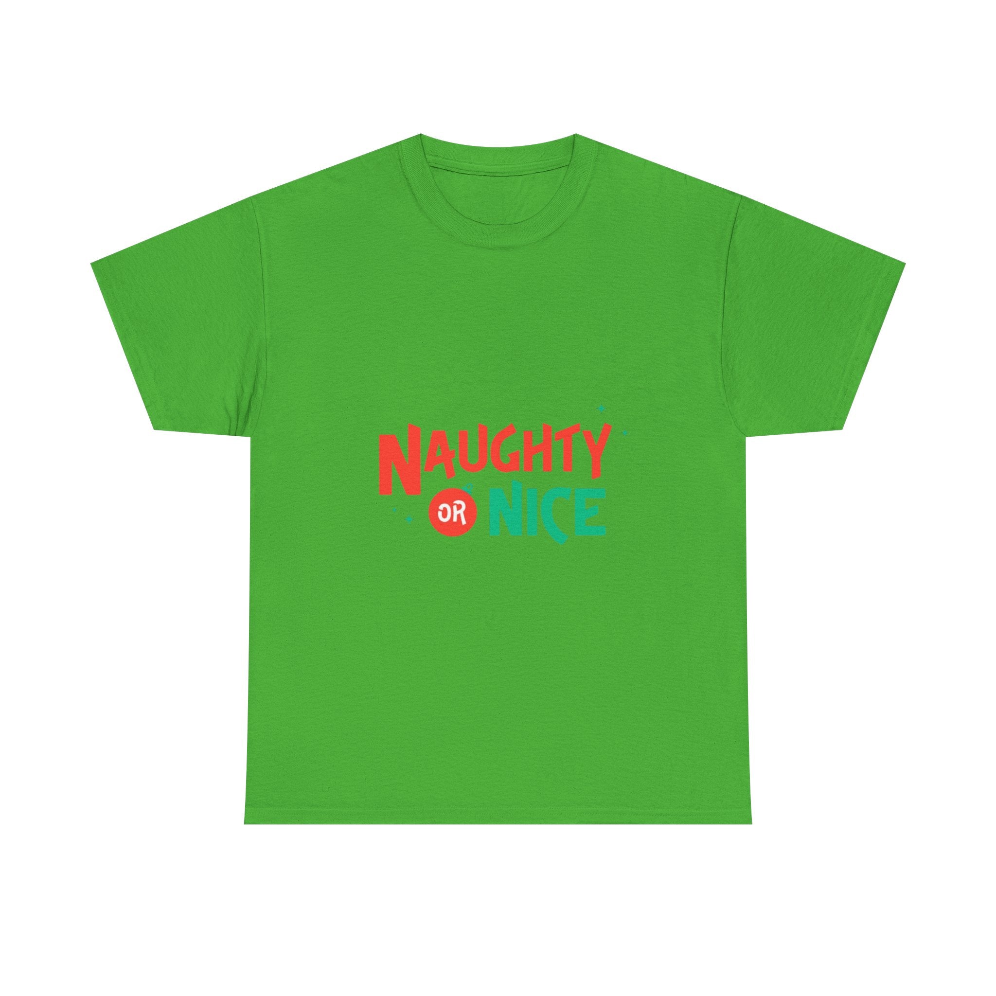 Naughty Or Nice Unisex Heavy Cotton T-Shirt
