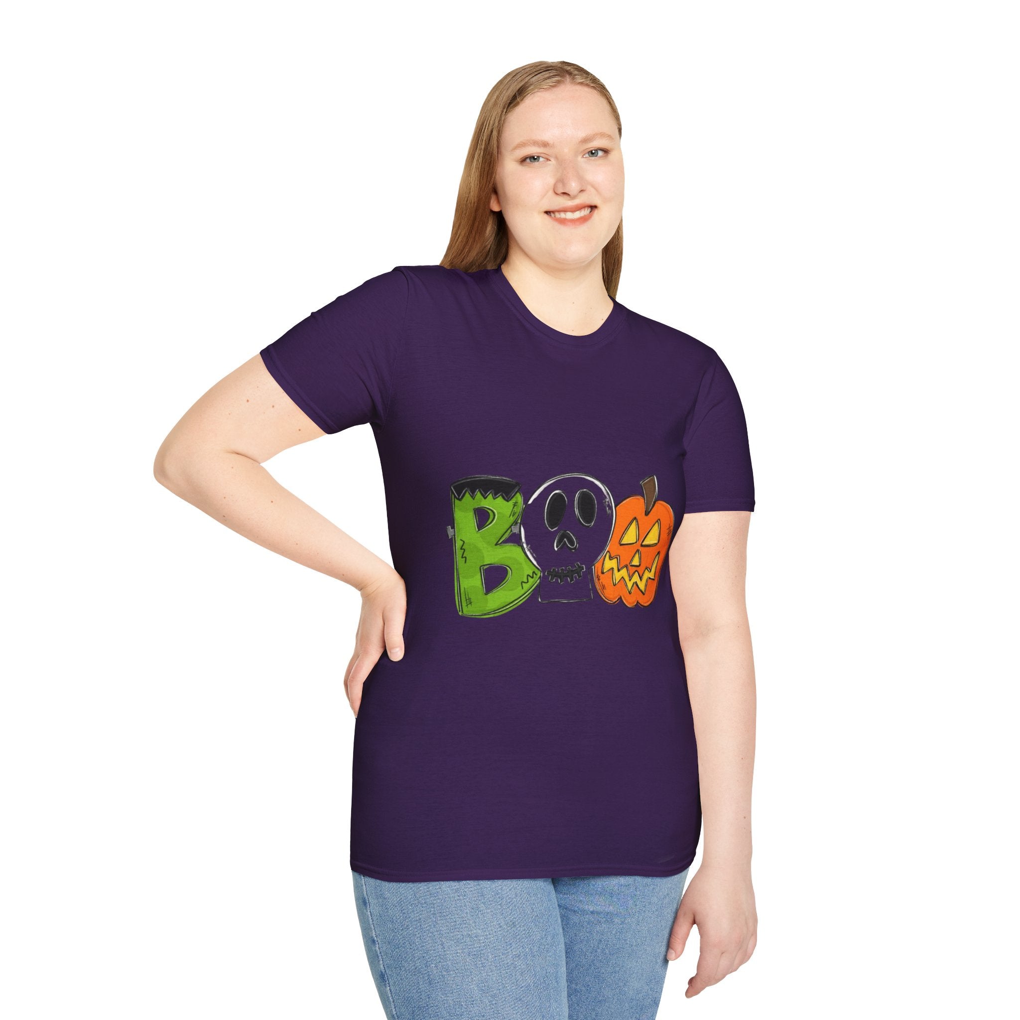 Halloween Boo Unisex Softstyle T-Shirt
