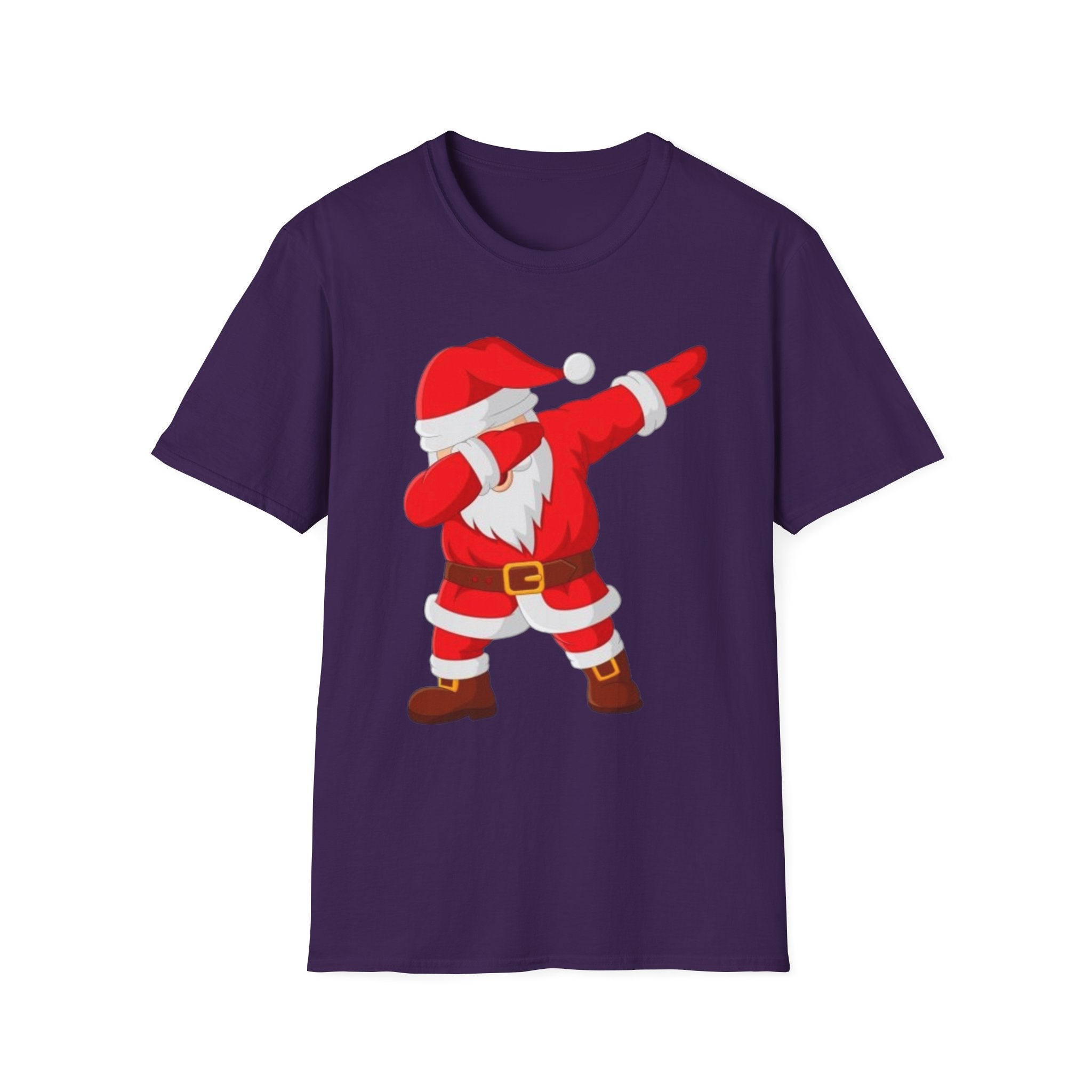 Dabbing Santa Unisex Softstyle T-Shirt