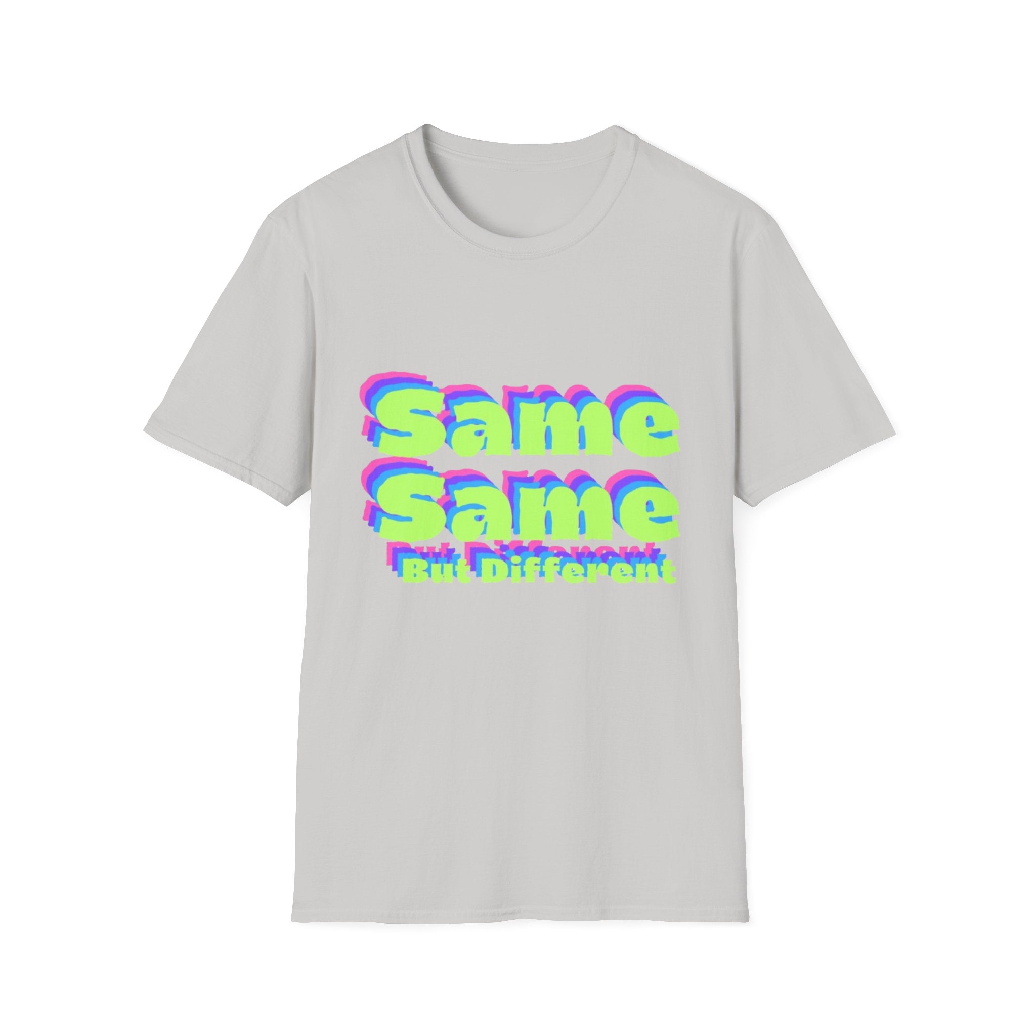 Same Same But Different, Unisex Softstyle T-Shirt