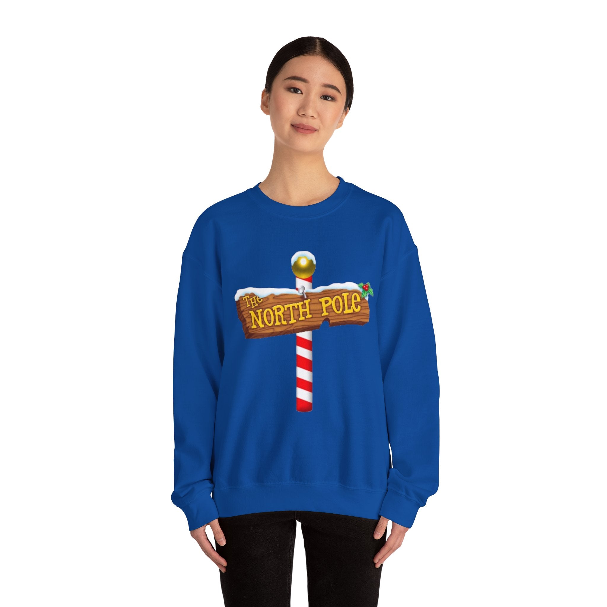 North Pole Unisex Heavy Blend™ Crewneck Sweatshirt