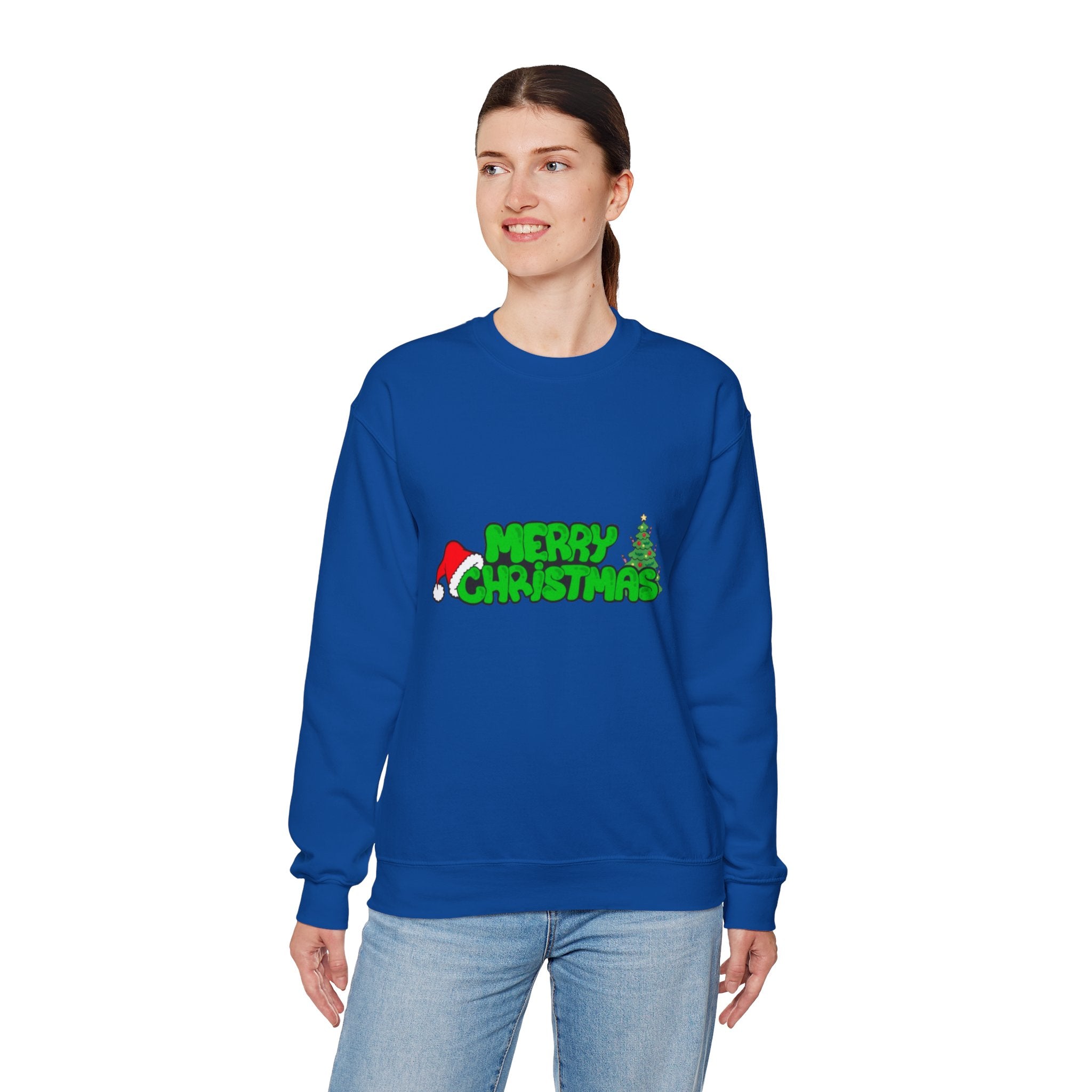 Merry Christmas Unisex Heavy Blend™ Crewneck Sweatshirt