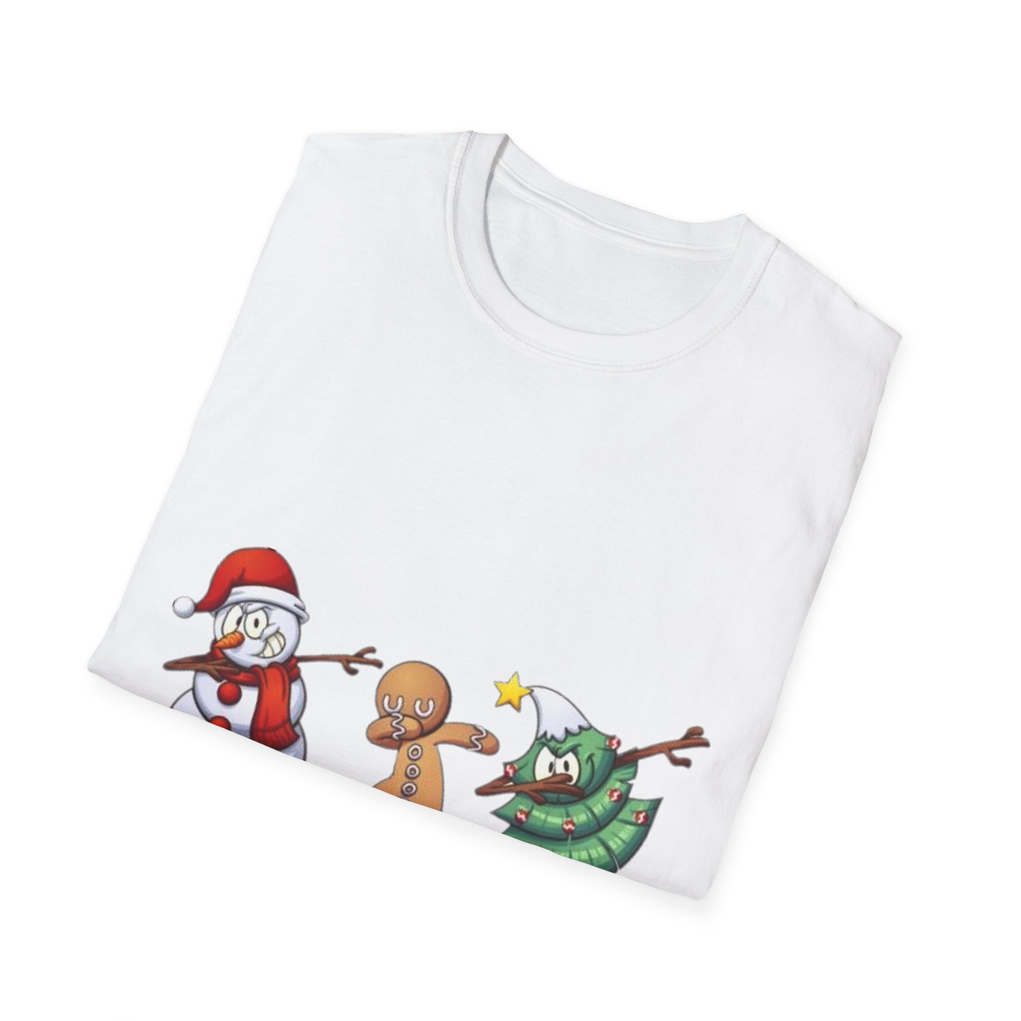 Christmas Dabbing Unisex Softstyle T-Shirt