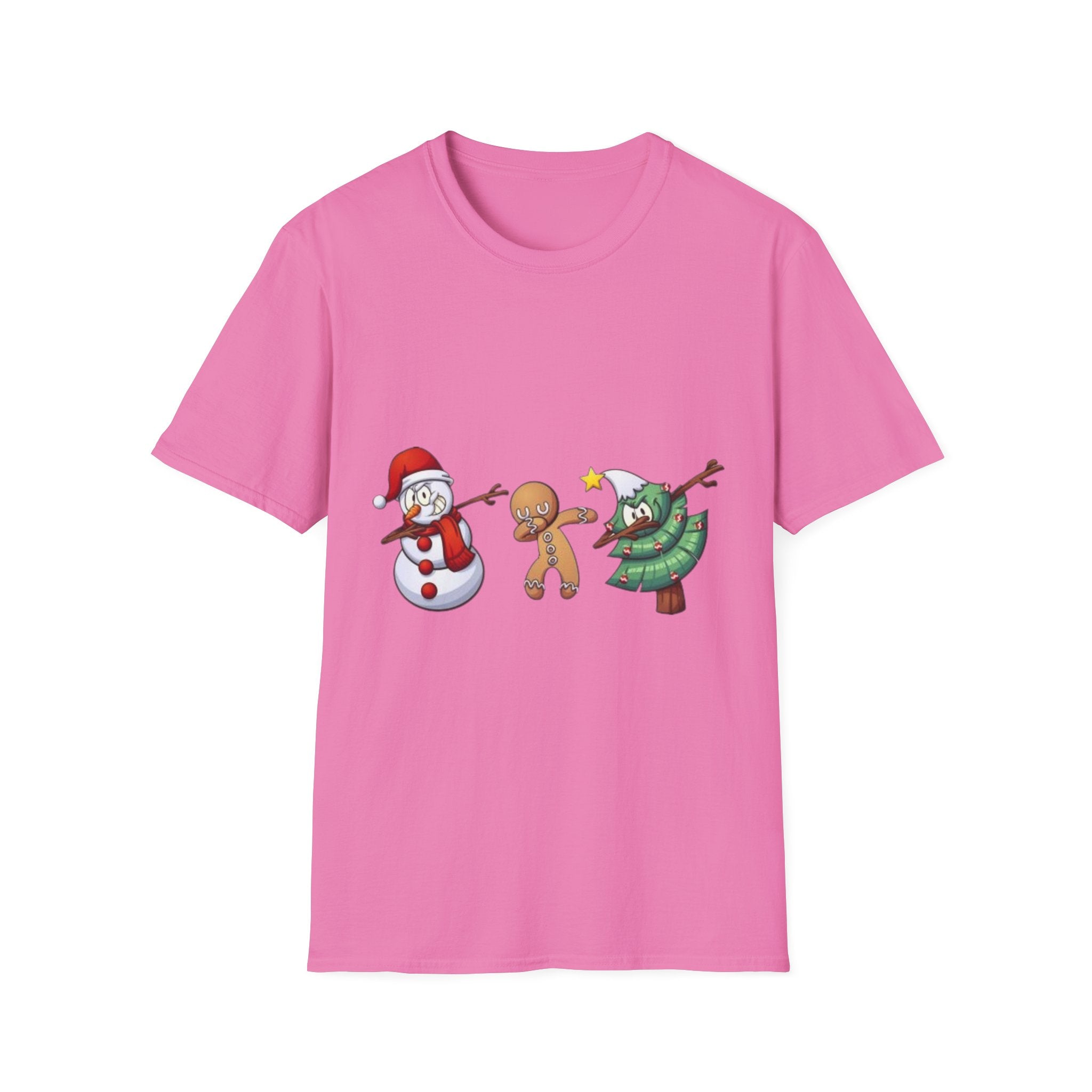 Christmas Dabbing Unisex Softstyle T-Shirt