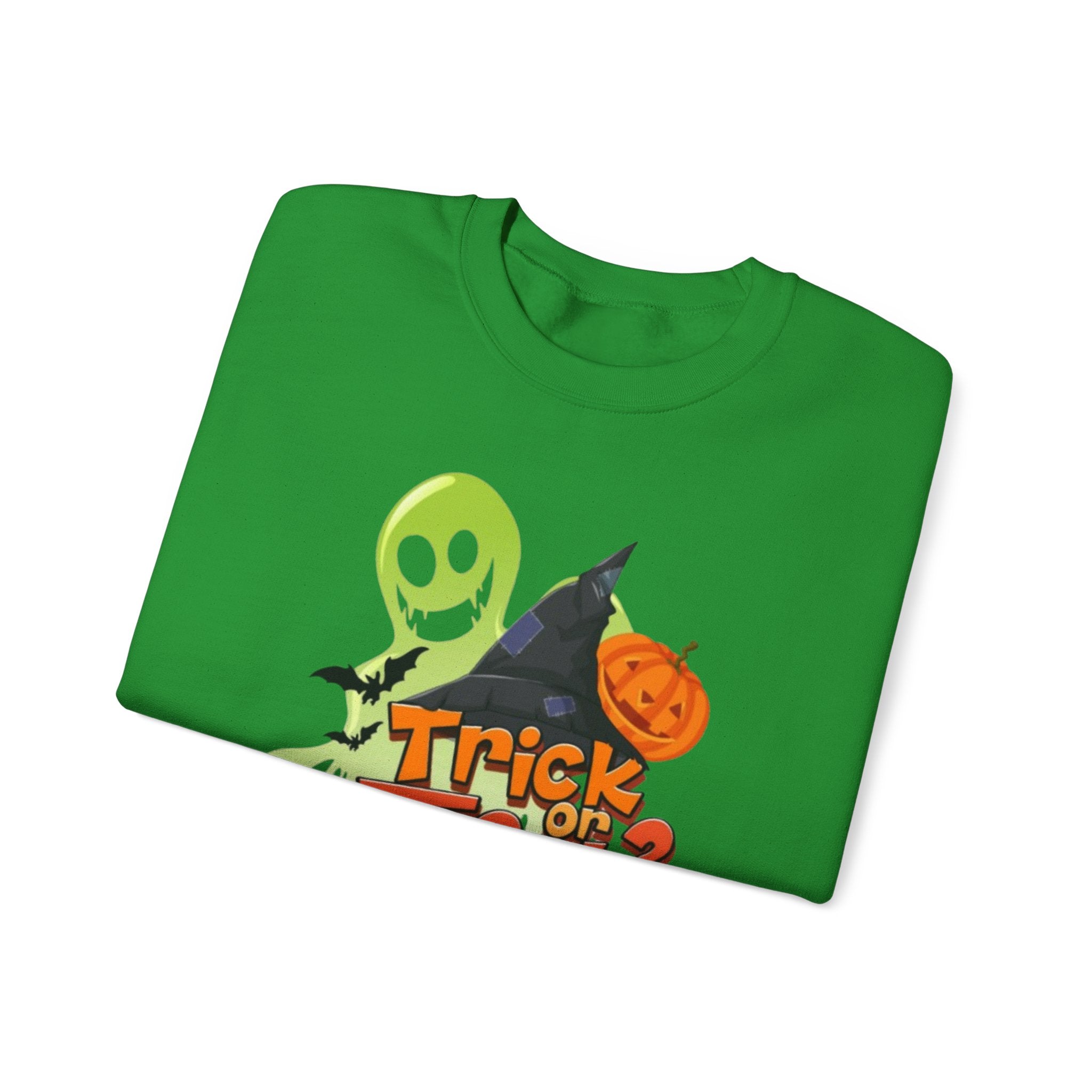 Halloween Trick or Treat Unisex Heavy Blend™ Crewneck Sweatshirt