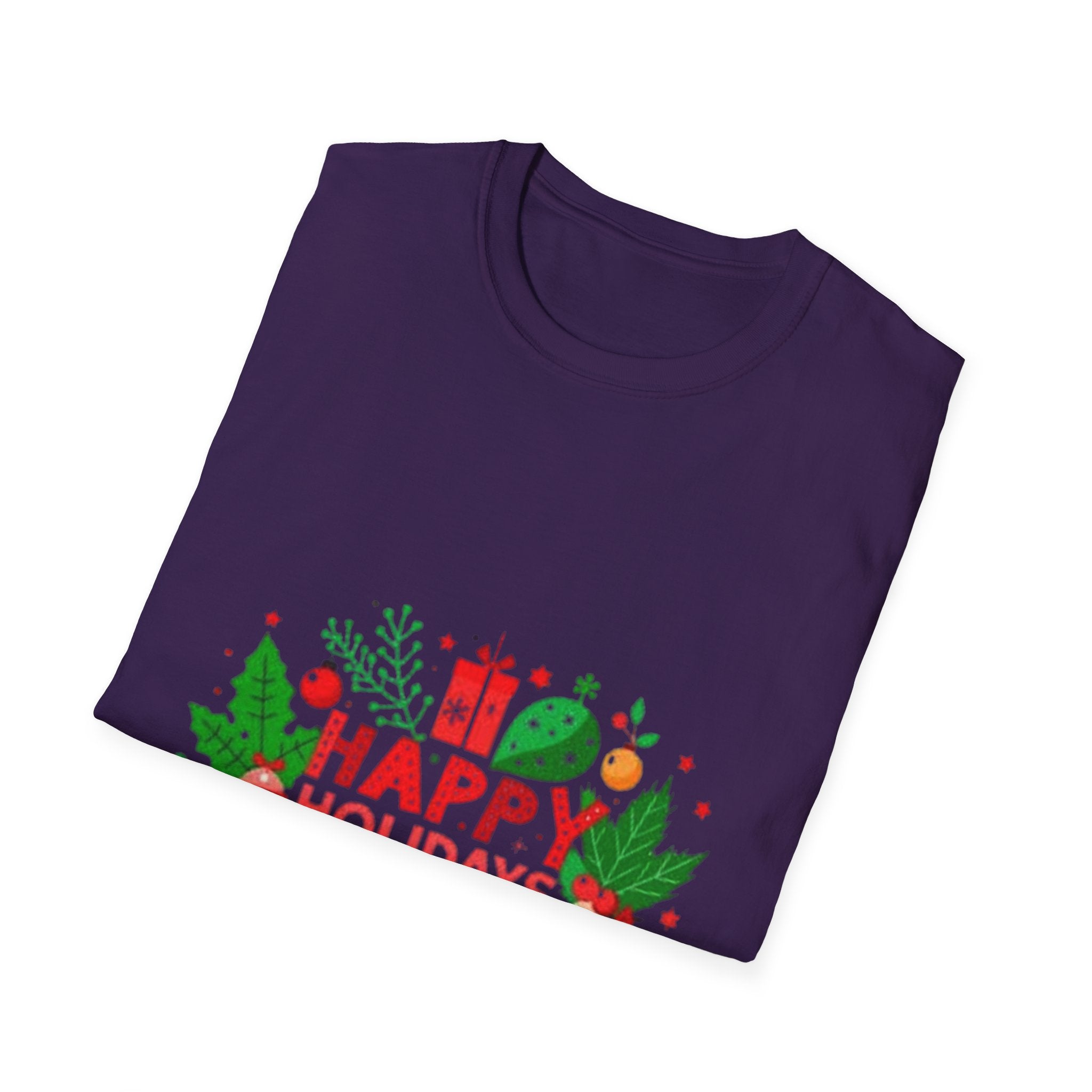 Happy Holidays Unisex Softstyle T-Shirt