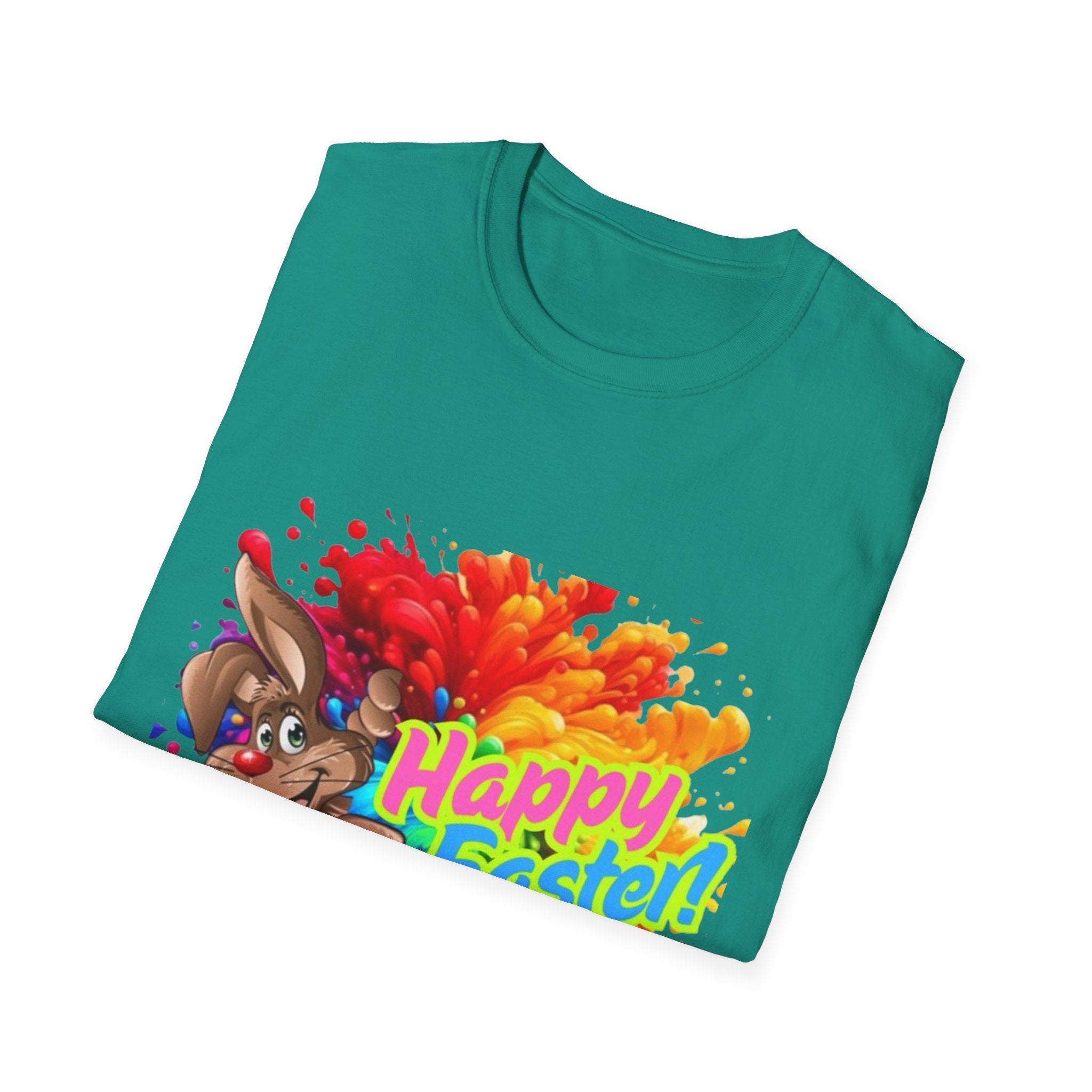 Happy Easter Bunny Unisex Softstyle T-Shirt