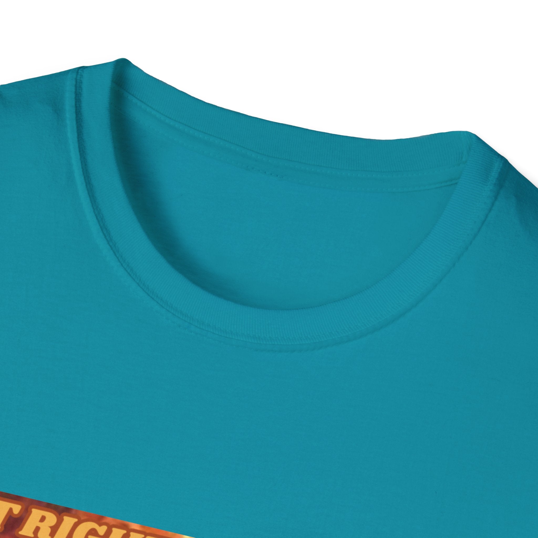 Wait Right There Fat Man It's Not Your Turn Unisex Softstyle T-Shirt