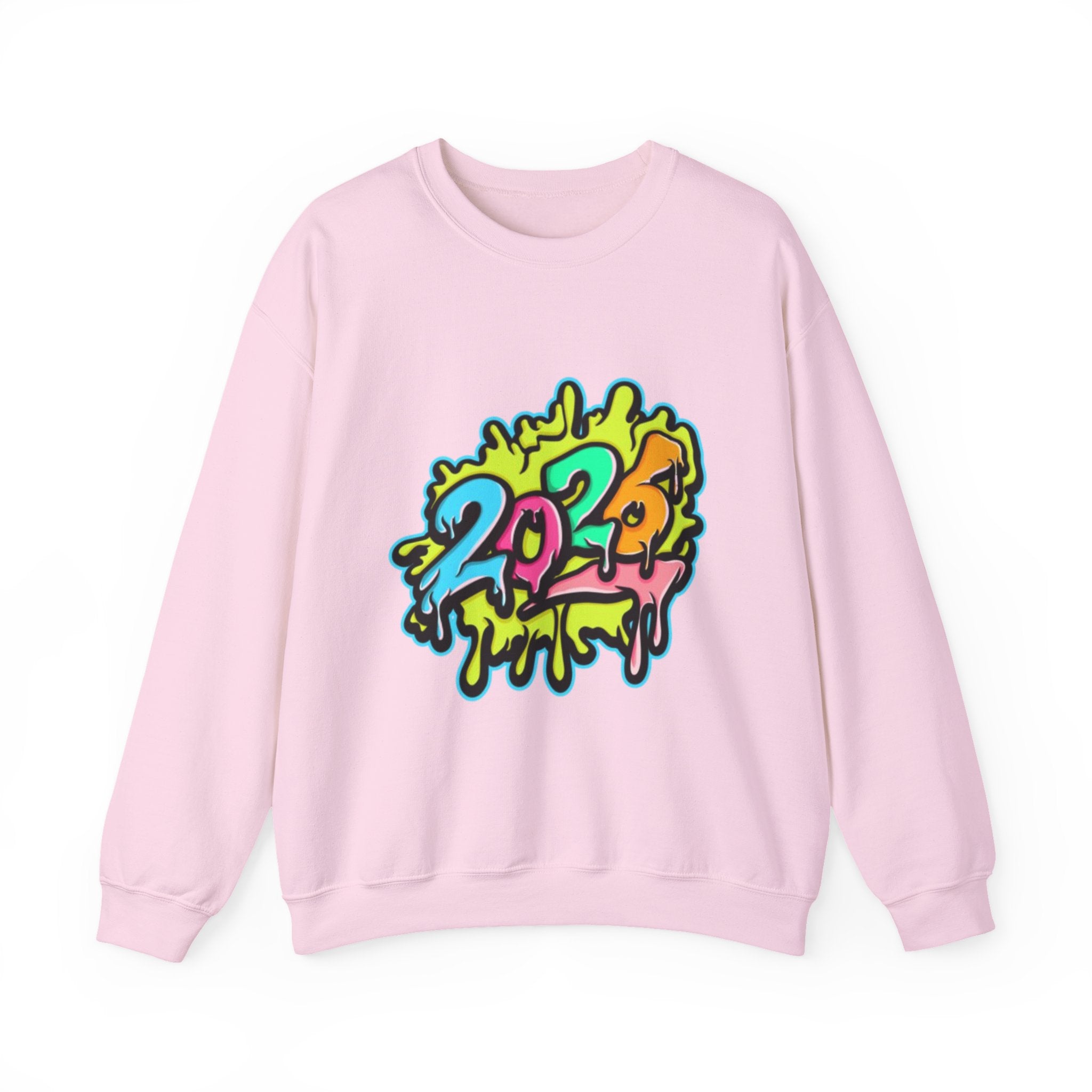 2026 Colorful Drip Design Unisex Sweatshirt