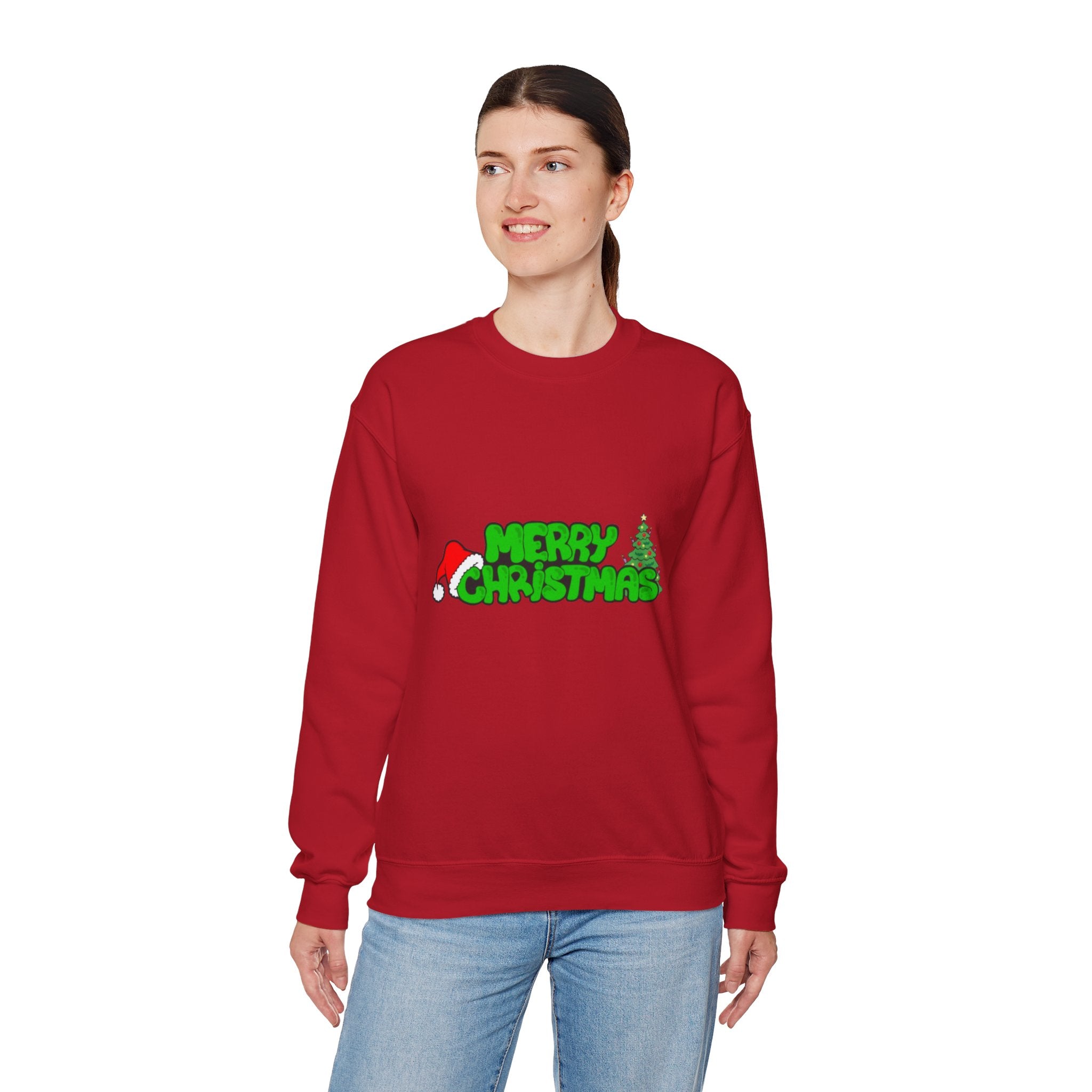Merry Christmas Unisex Heavy Blend™ Crewneck Sweatshirt